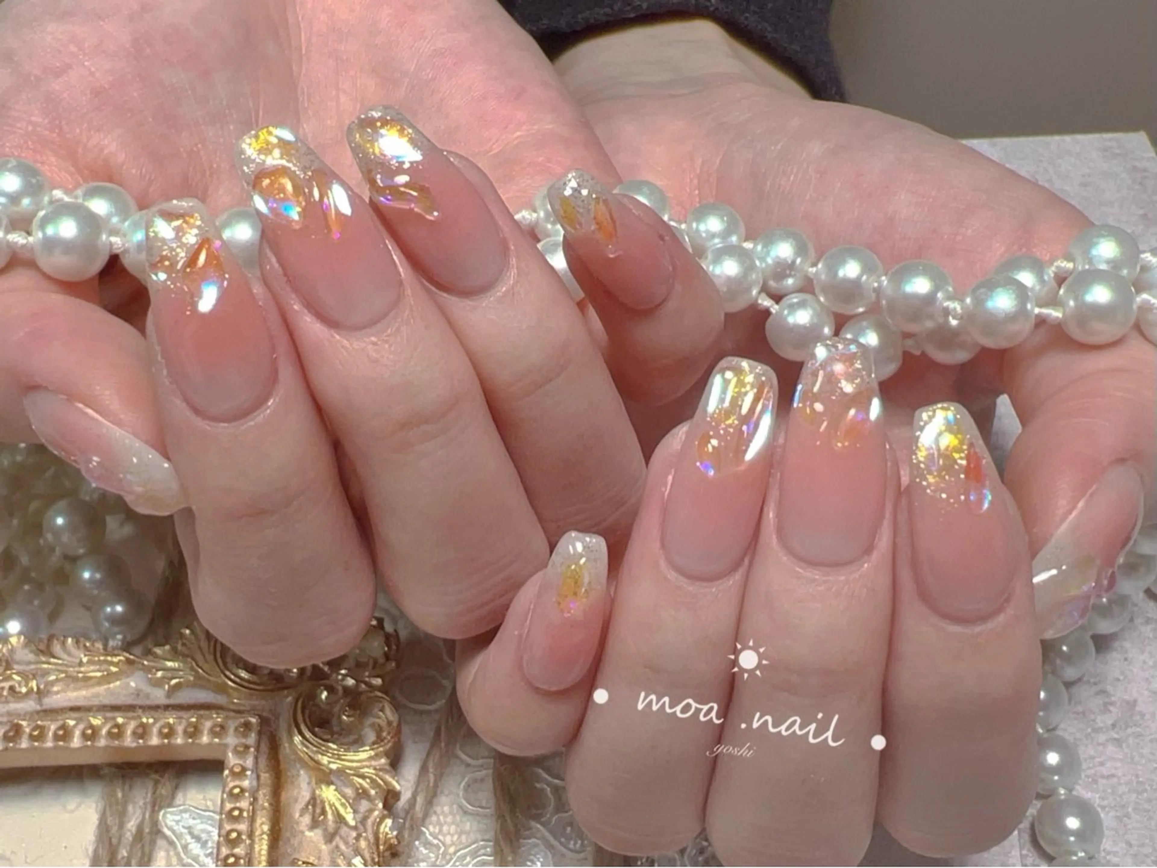 ネイル MoaNail🫶 Yoshiのネイルデザイン