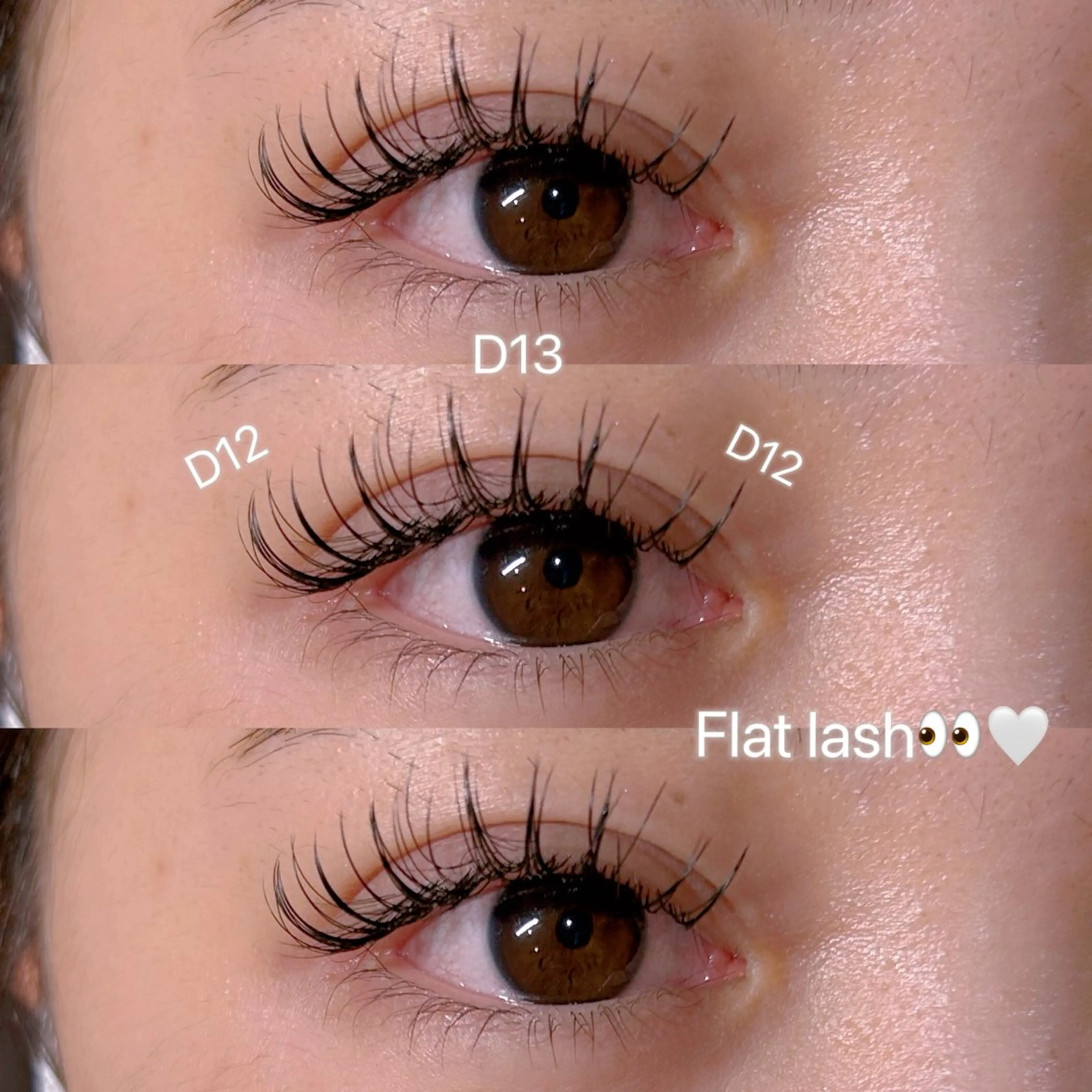 フラットラッシュ140本👀🤍の写真