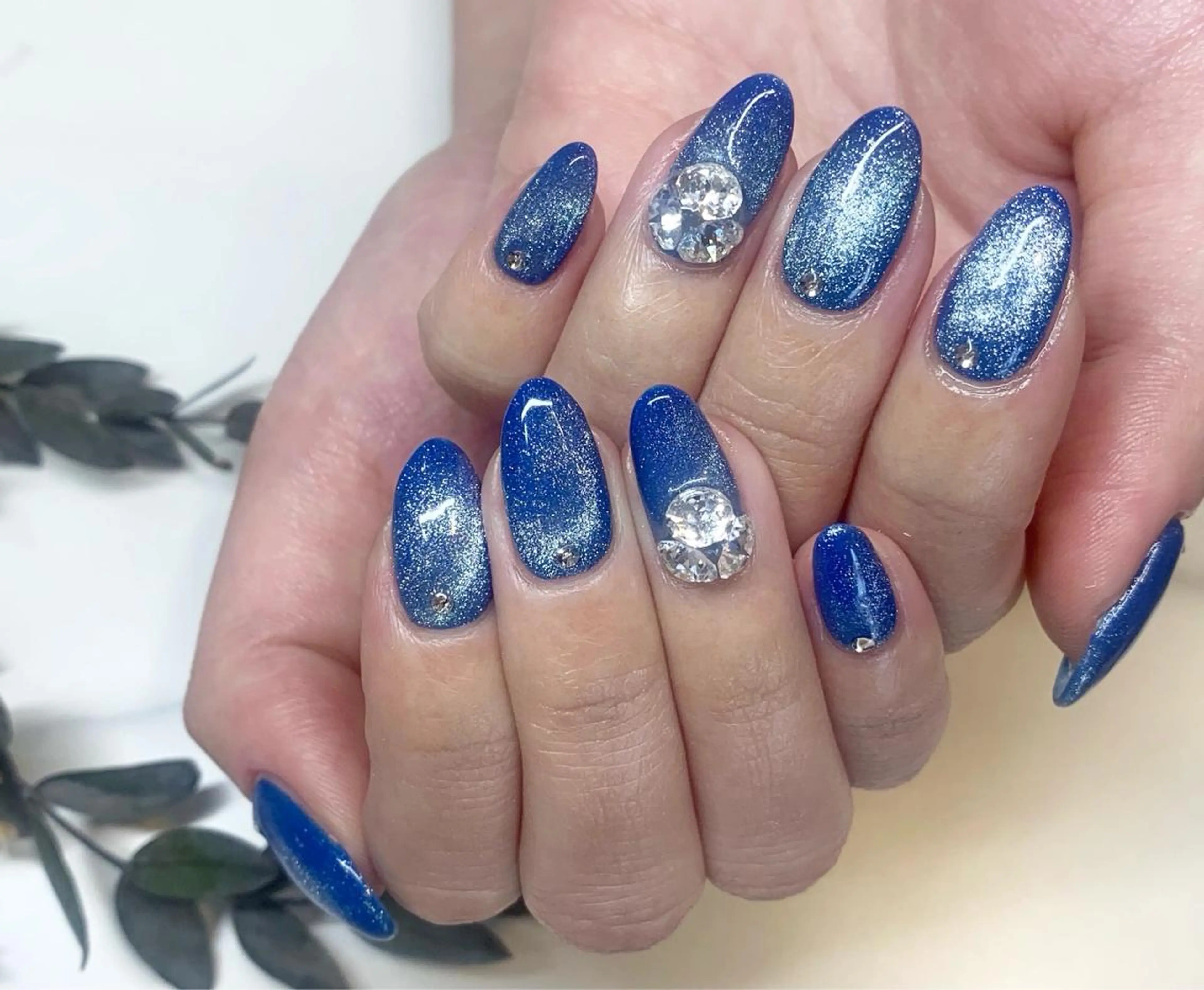 ネイル ジェルネイル マグネットネイル ワンカラーネイル *･*MIMnail 1号店･*:･*のネイルデザイン