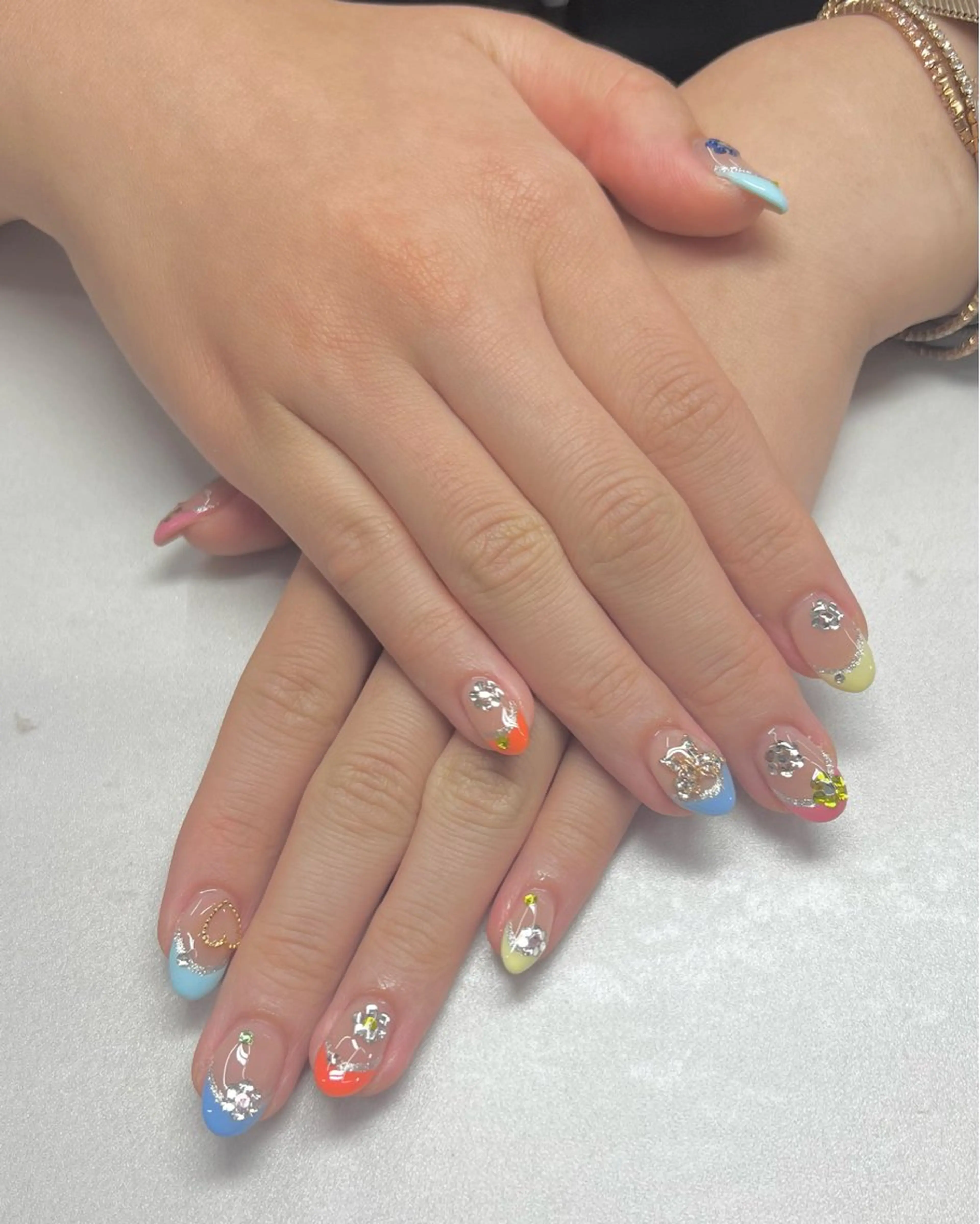 ネイル AISAフィル× ハードモチ最強のネイルデザイン