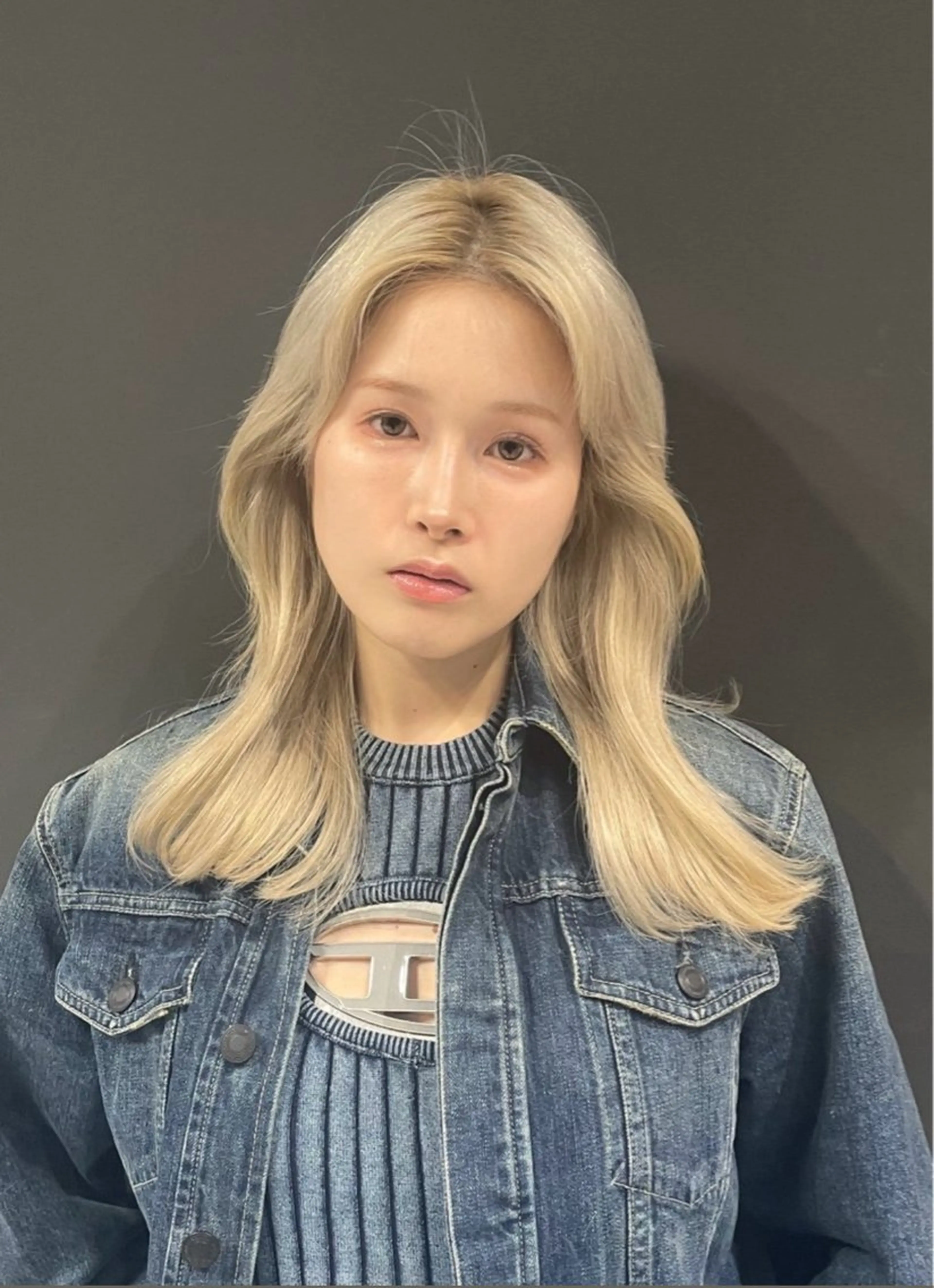 ロング カラー ヘアカラー ハイトーン/パーマ/ メンズ / 櫻本🌐のヘアスタイル