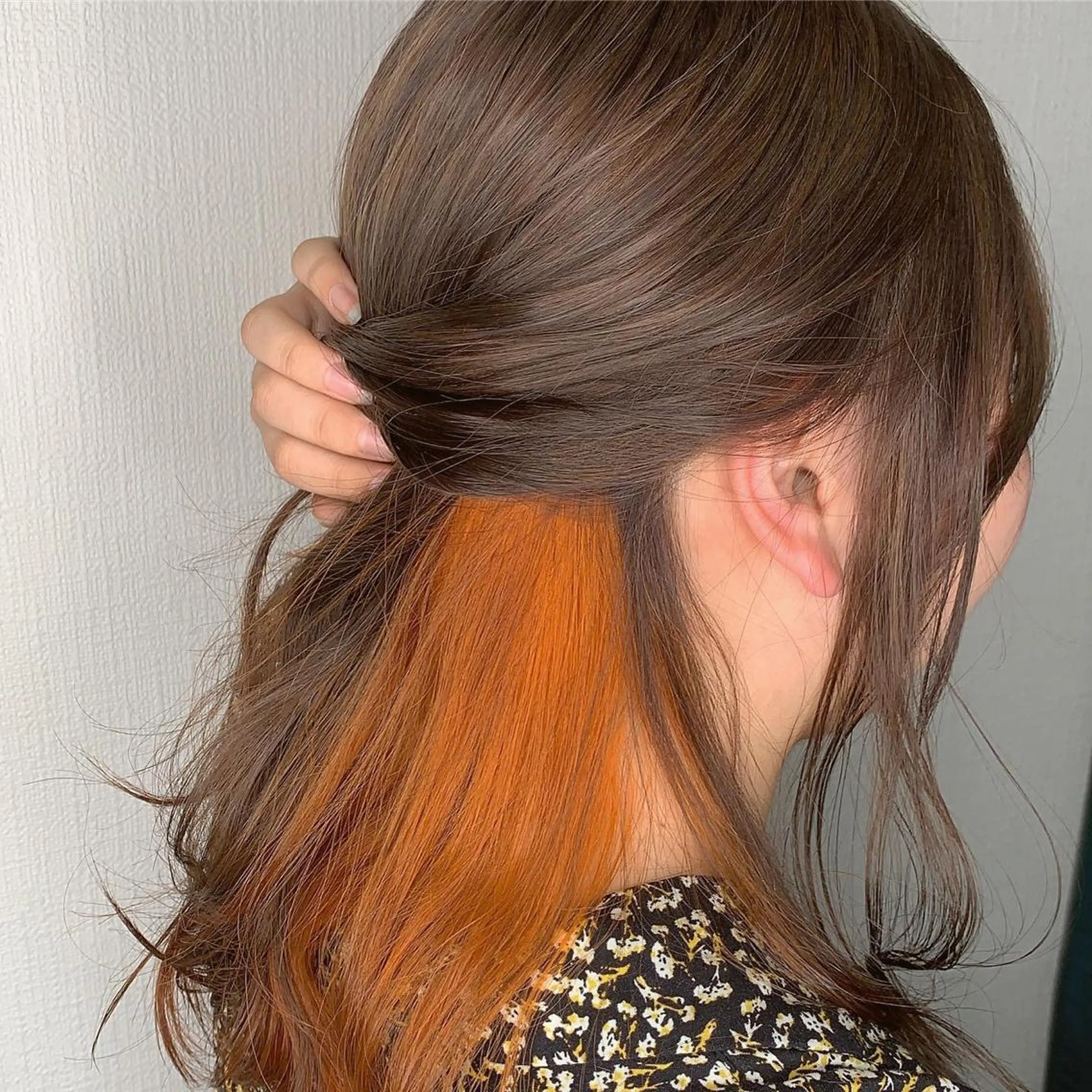 セミロング ヘアカラー 佐藤 香太のヘアスタイル