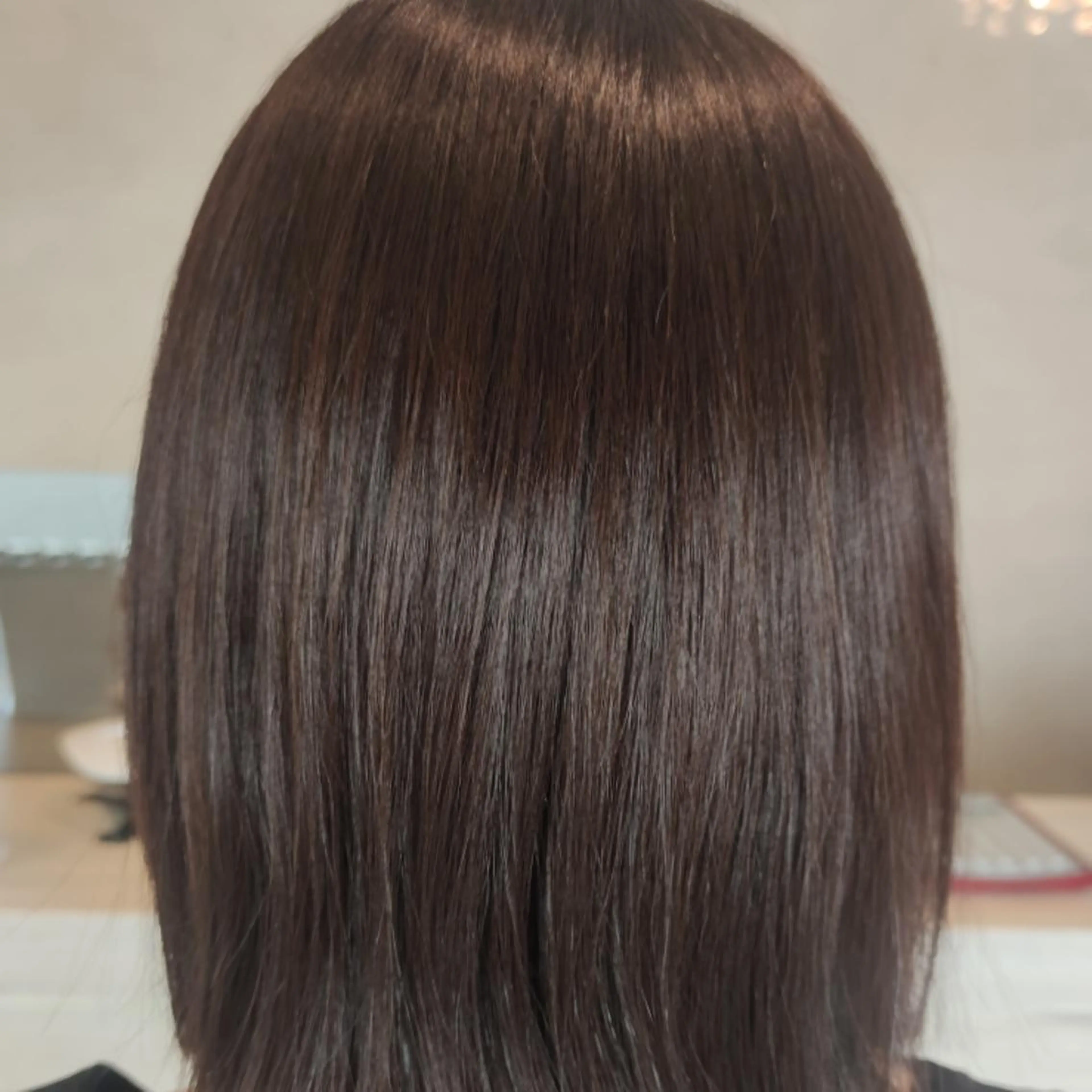 セミロング 石坂 和美のヘアスタイル