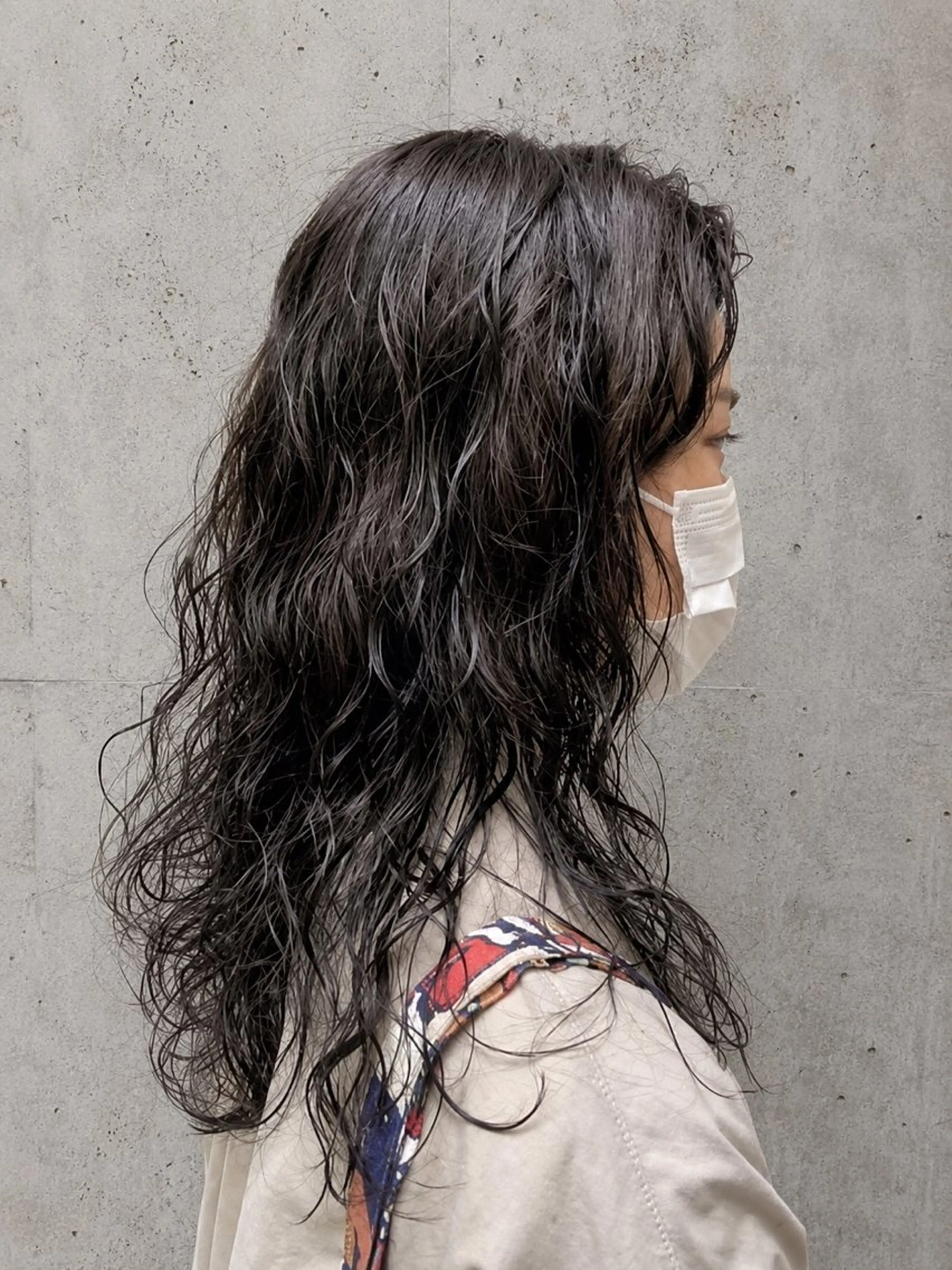 【レディースロング限定】 カット+パーマ+COTA2ステップトリートメントの写真