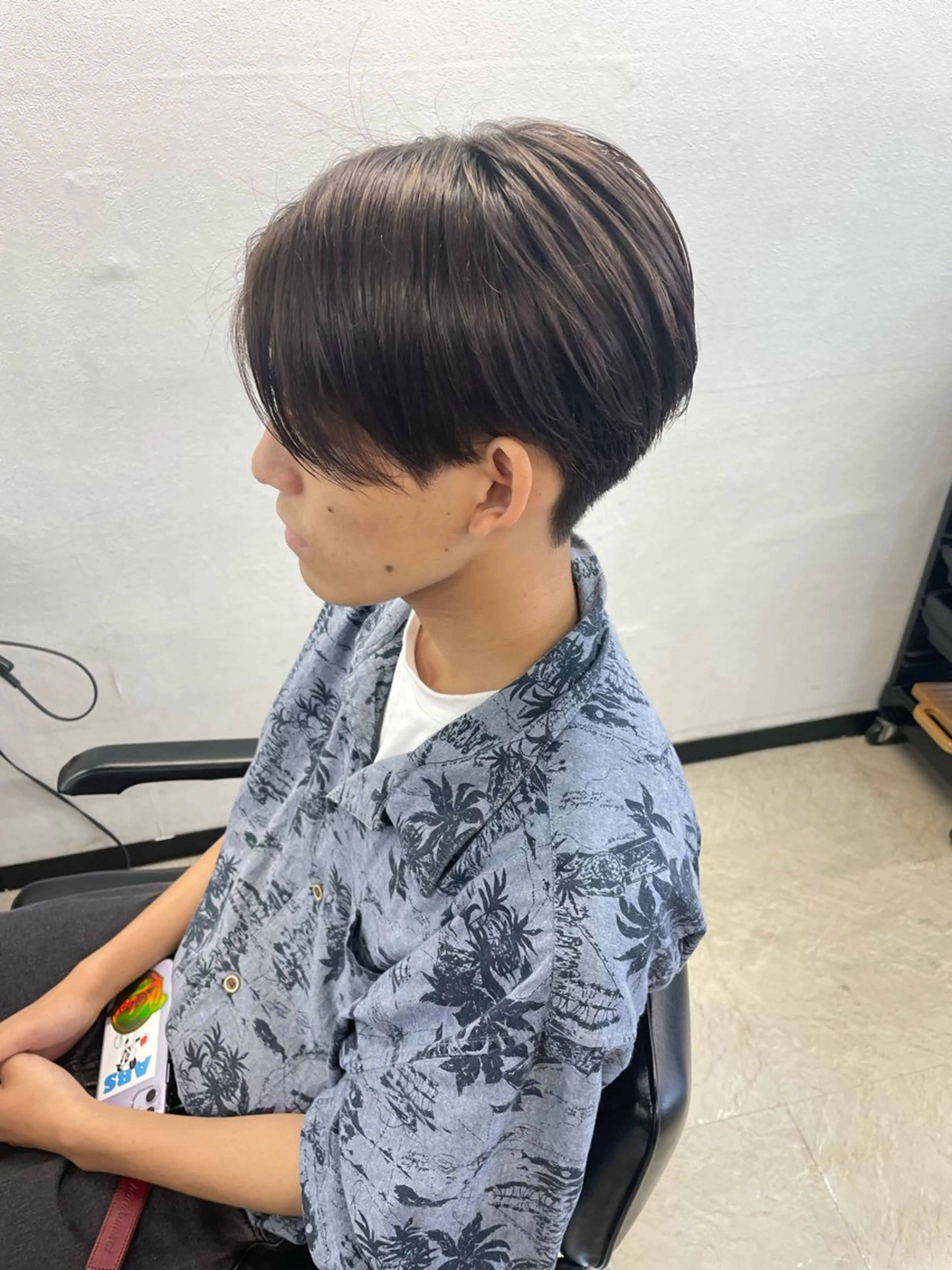 ショート メンズ Hair Labo NOSH六本松店のヘアスタイル