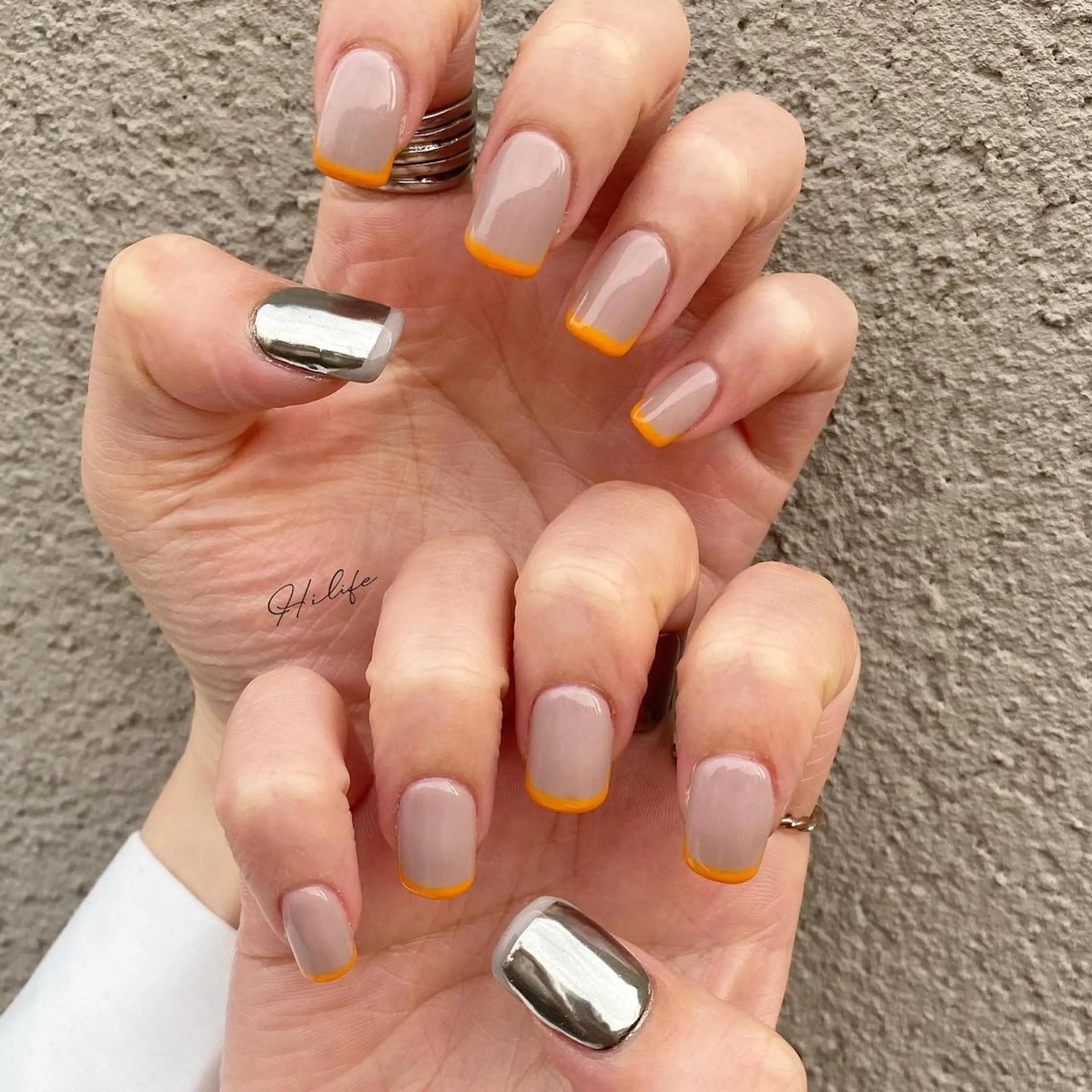ネイル シンプルネイル ネイルチップ ハンドネイル Nail Adore.のネイルデザイン