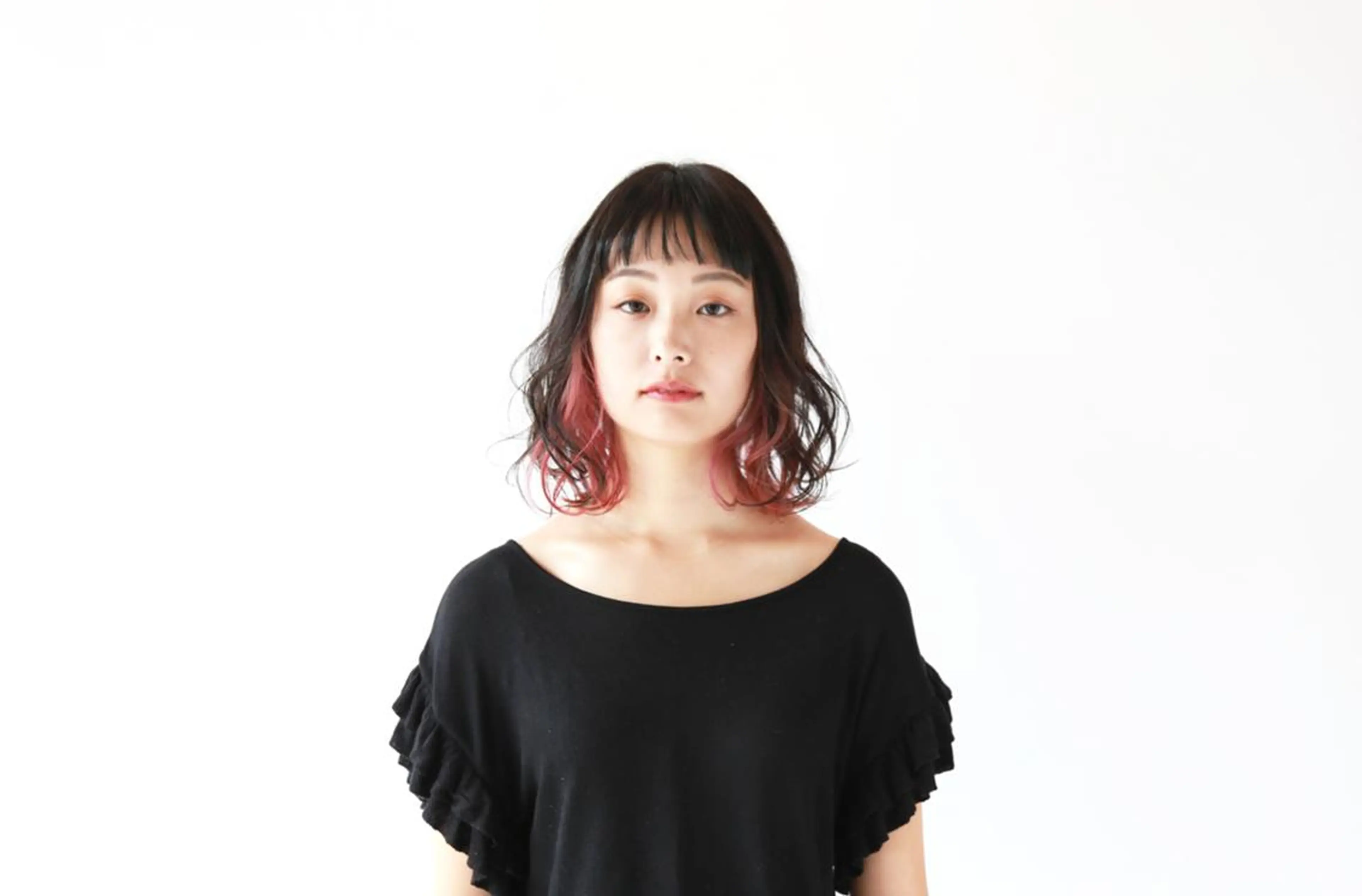 カラー 若原 旭のヘアスタイル