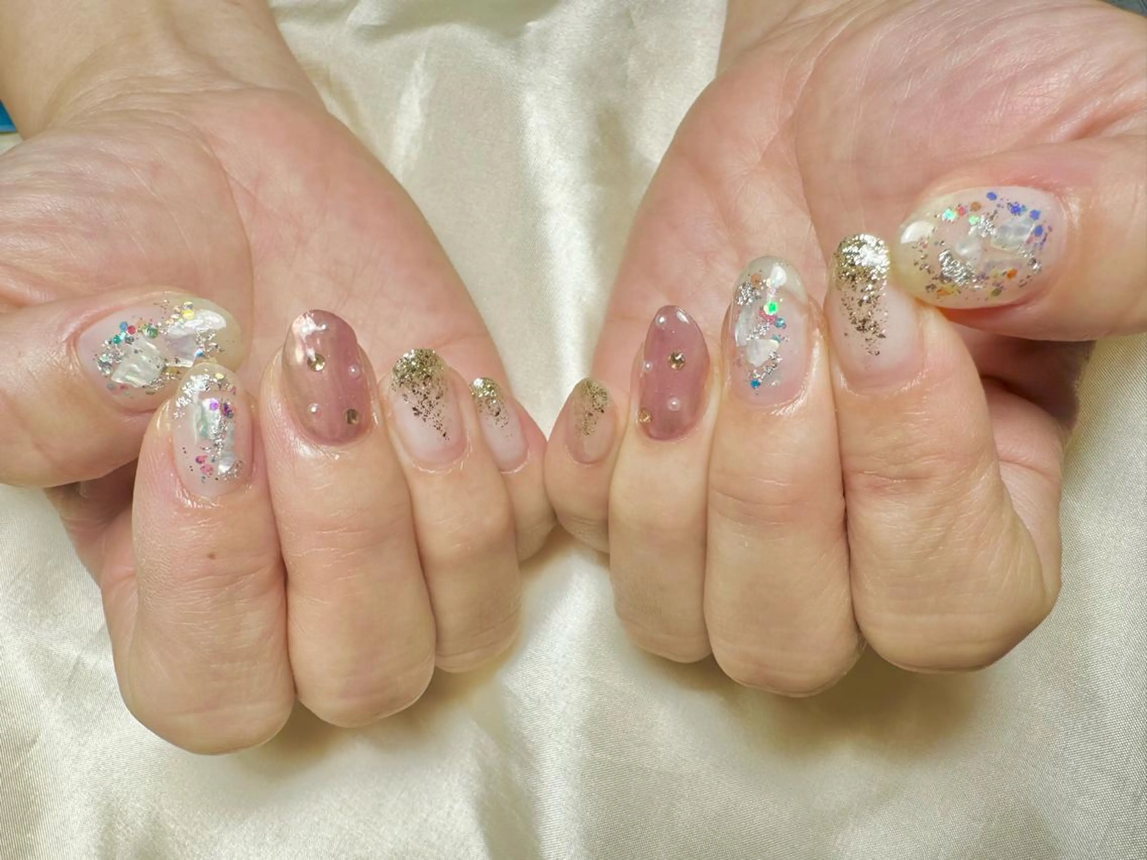 ネイル マルサンカクシカク所属・○△□ 守口市のネイルデザイン