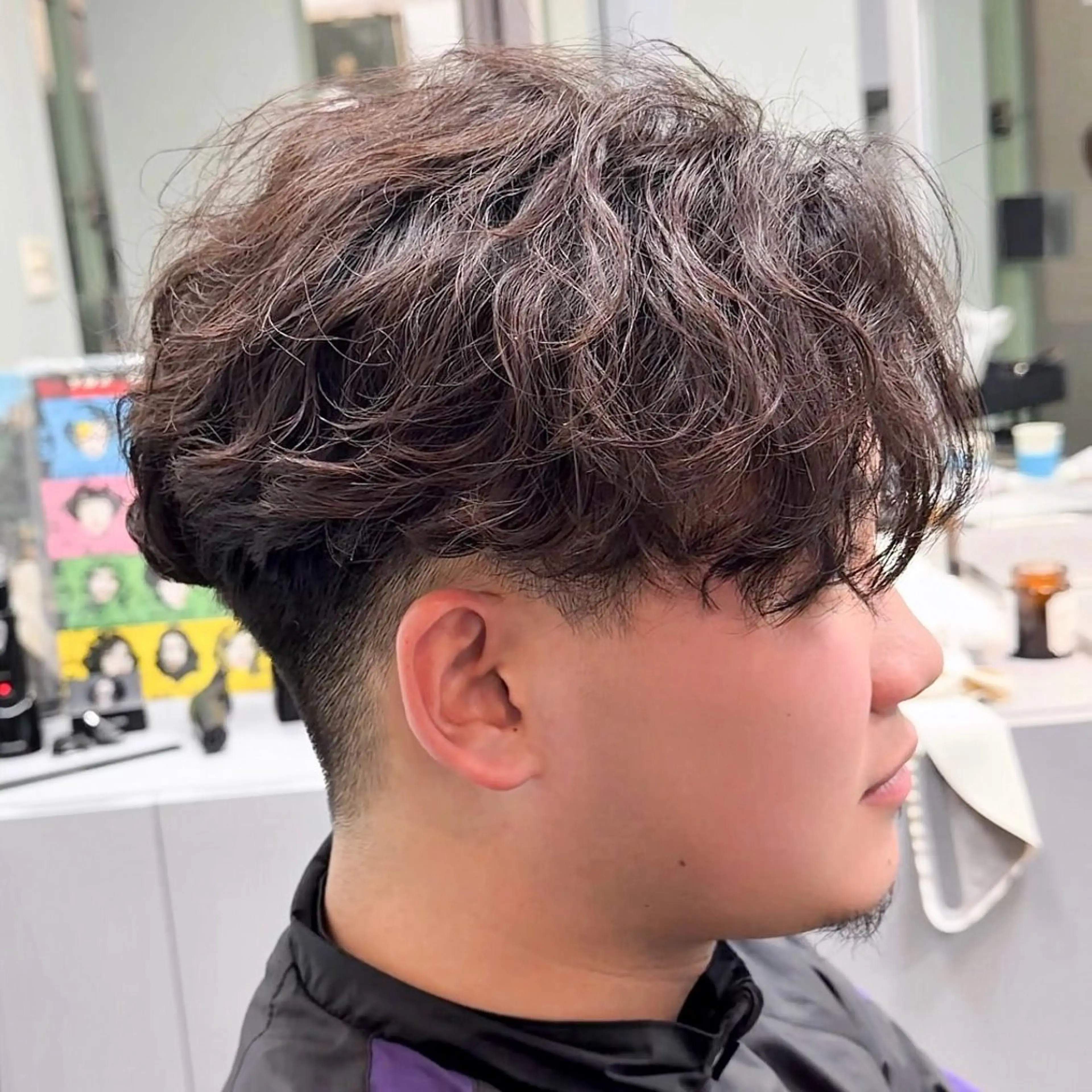 人気沸騰中🔥メンズカット✖️シャドウフェザーパーマ🔥の写真