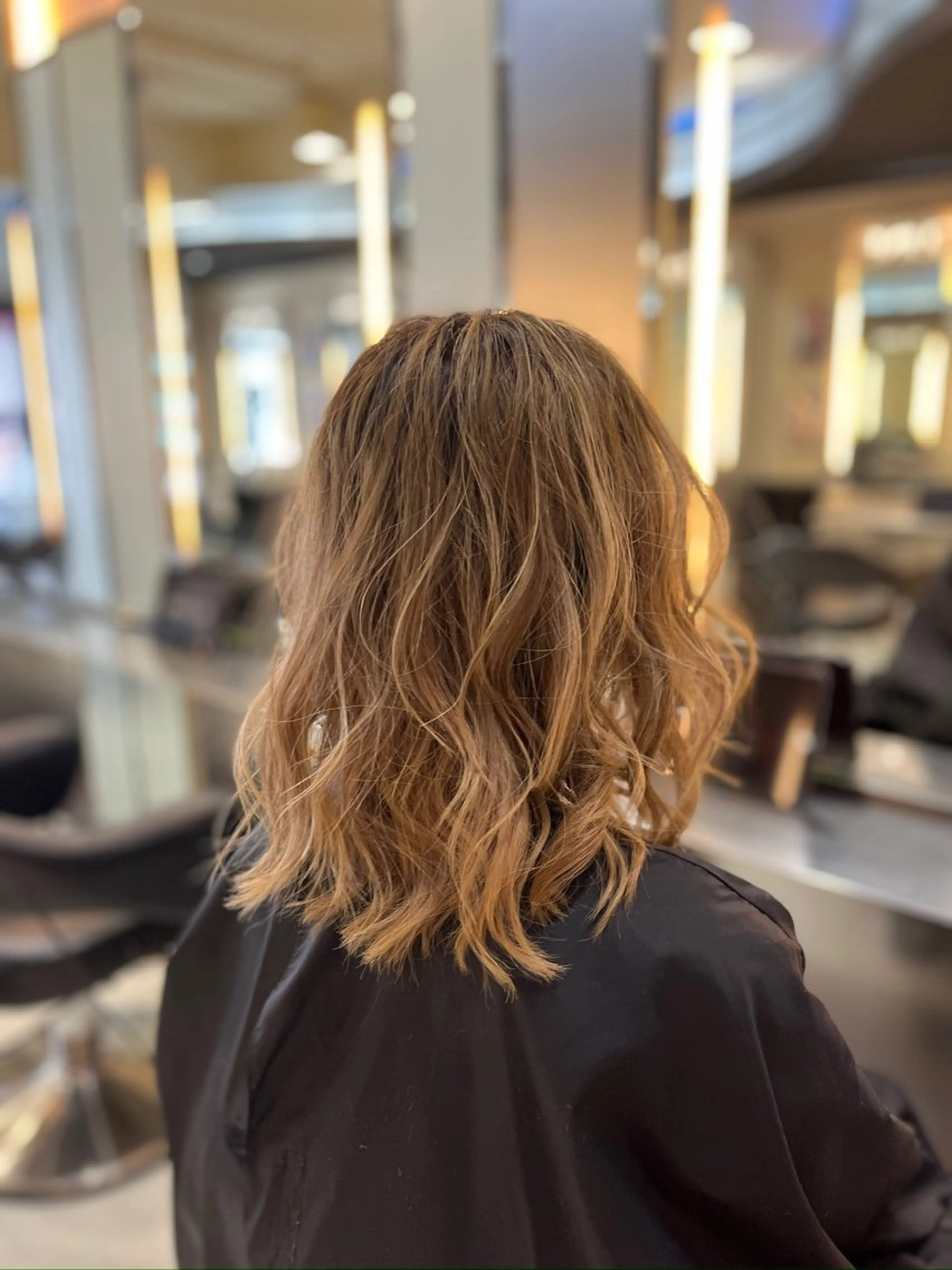 ミディアム カラー ヘアカラー ジャンクロードビギン 下北沢店所属・ルナ/モデル募集🎀 /バレイヤージュのヘアスタイル