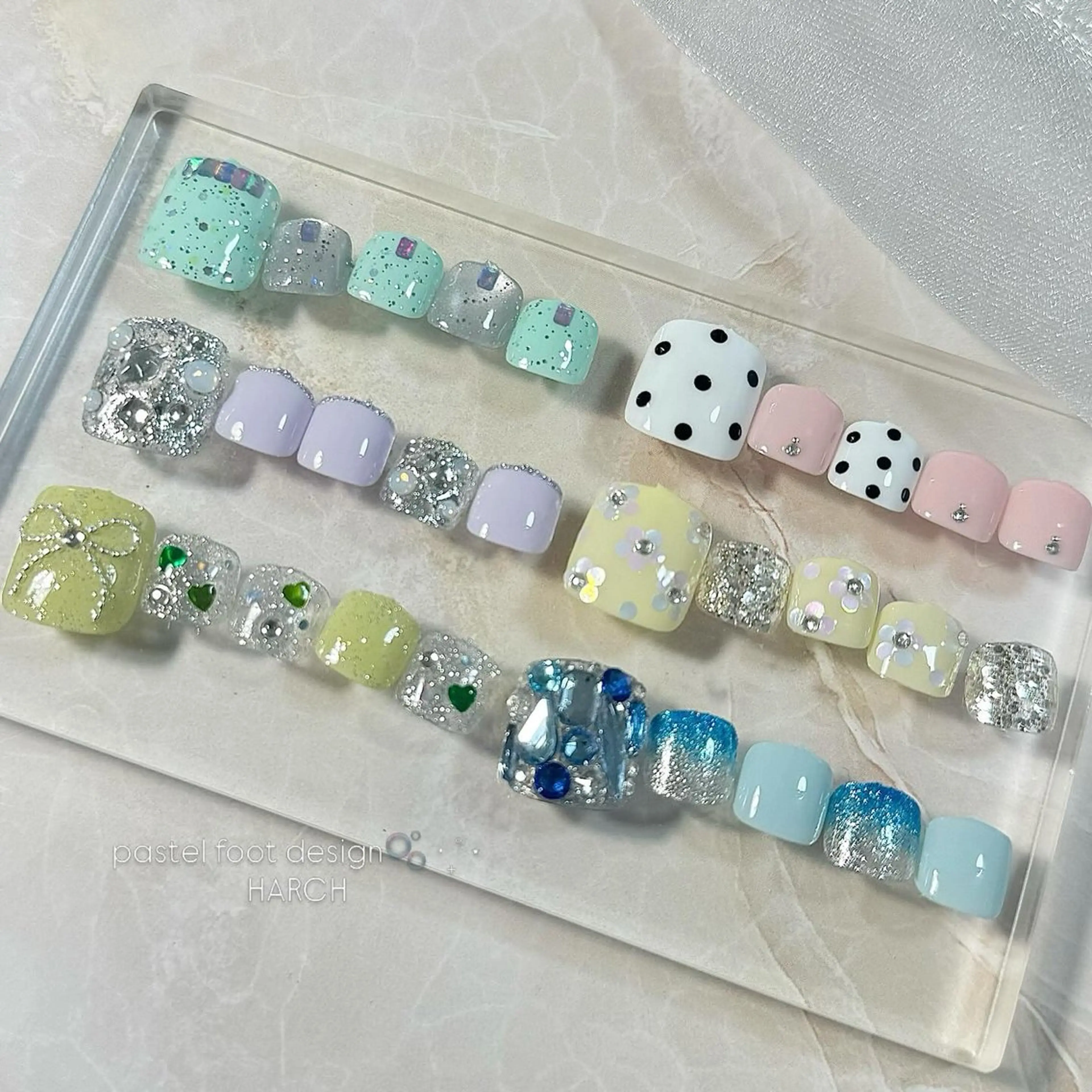 ネイル フットネイル H nailのネイルデザイン