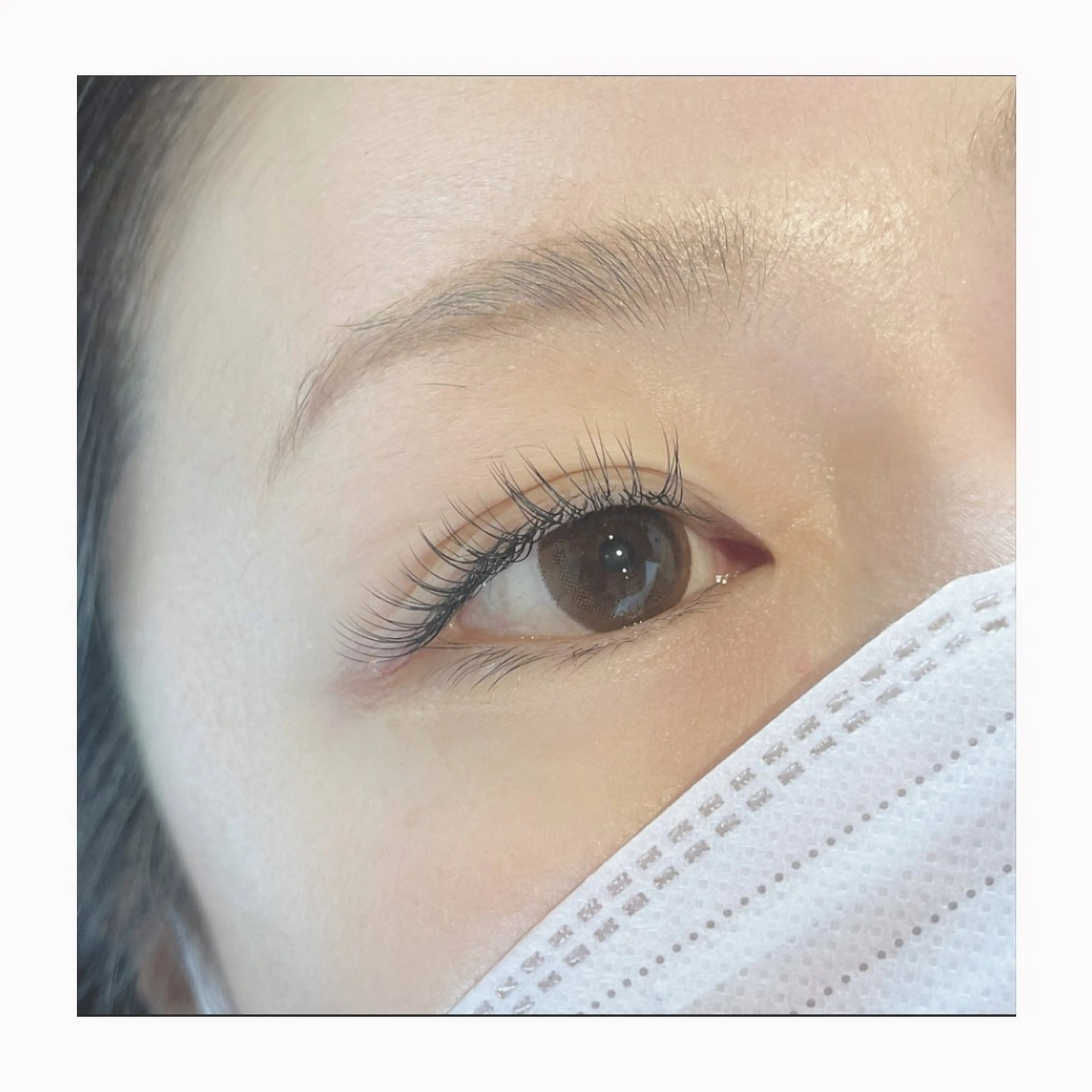 マツエク・マツパ フラットラッシュ hi. eyelashのマツエク・マツパデザイン