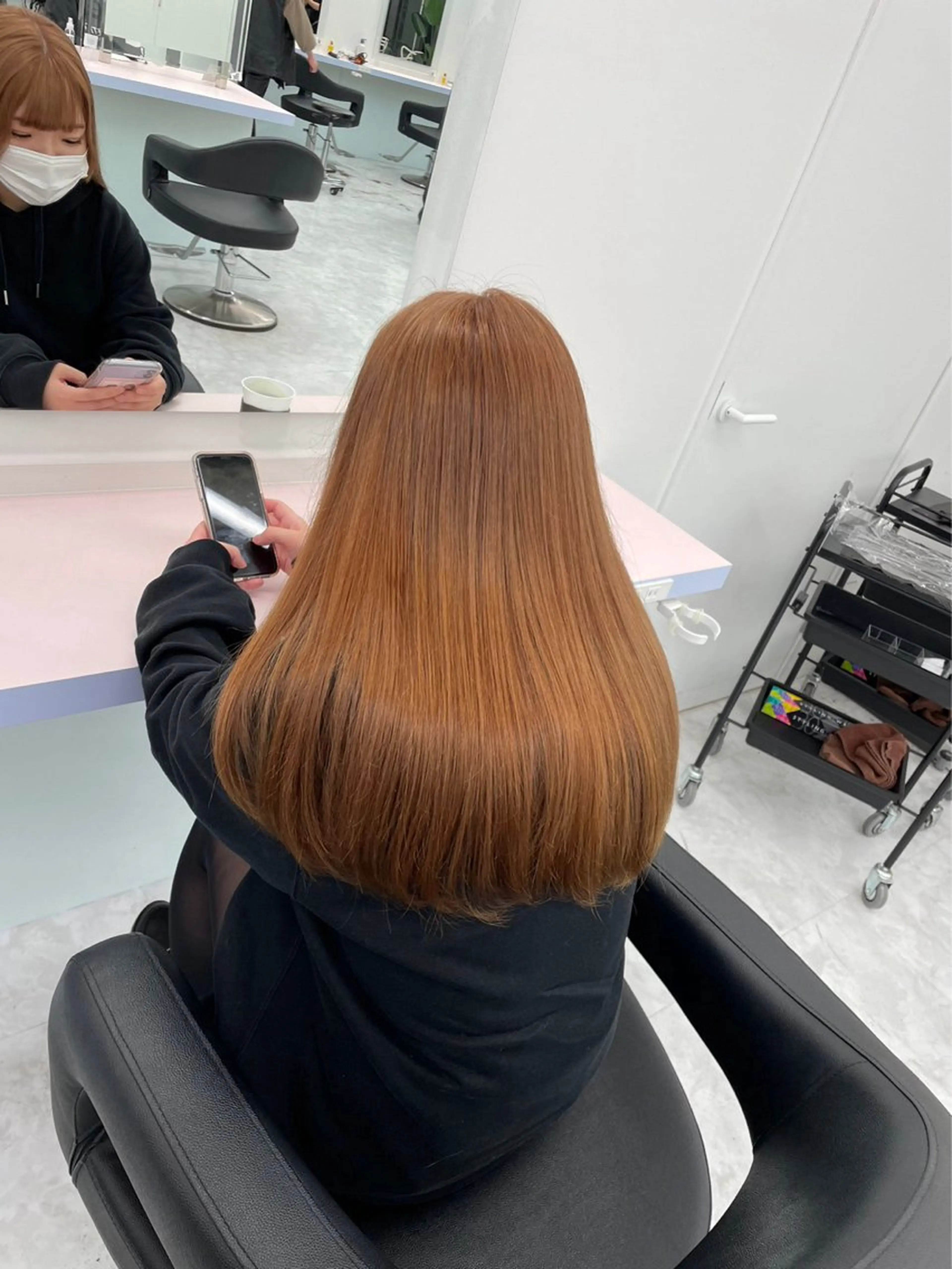 ロング カラー パーマ ヘアアレンジ メンズ カット トリートメント 🤍透明感カラー🤍 似合わせ🤍AINEのヘアスタイル