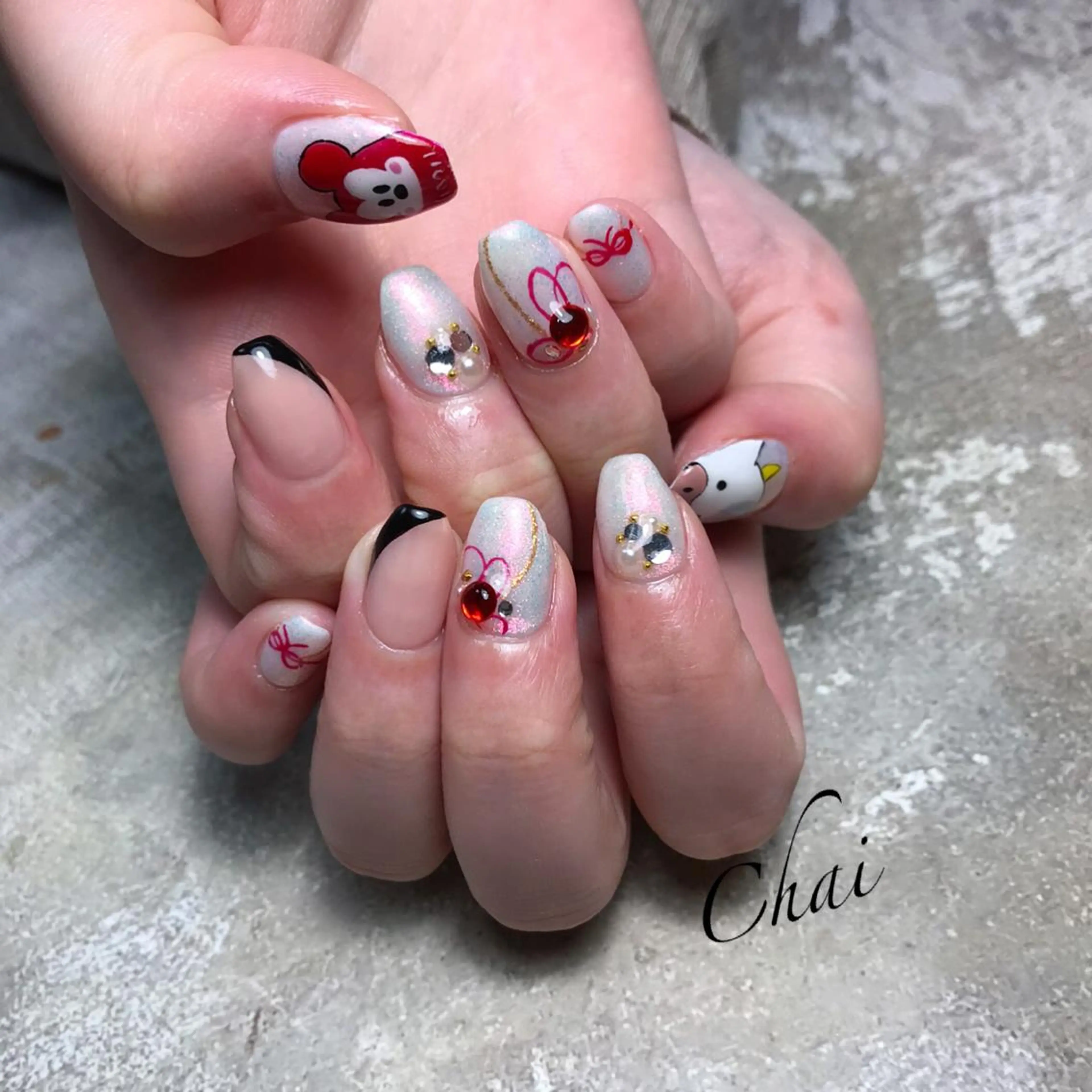 ネイル ハンドネイル 💅chainail _aiのネイルデザイン