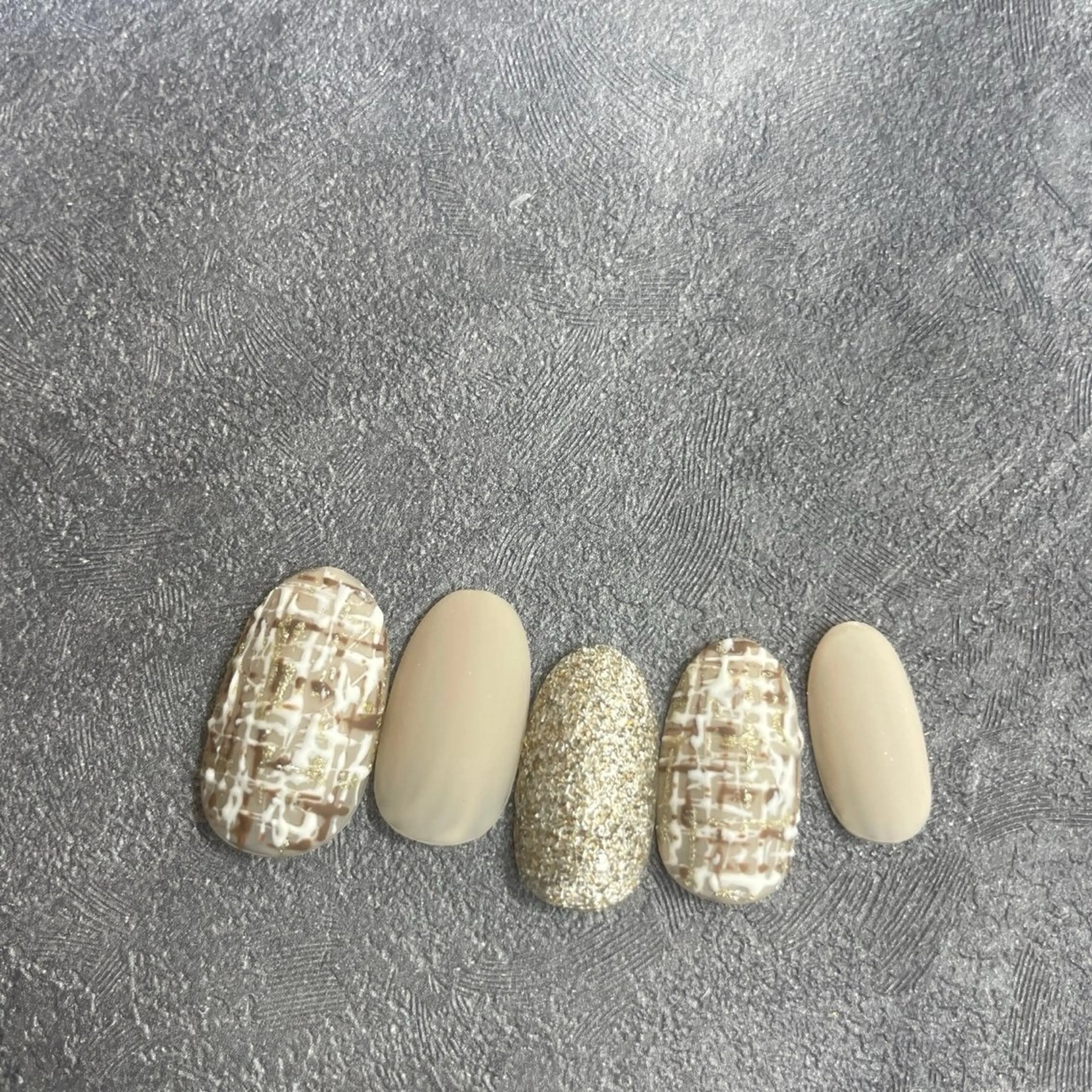 ネイル ⭐︎休業中の練習⭐︎ JNA認定講師髙橋のネイルデザイン