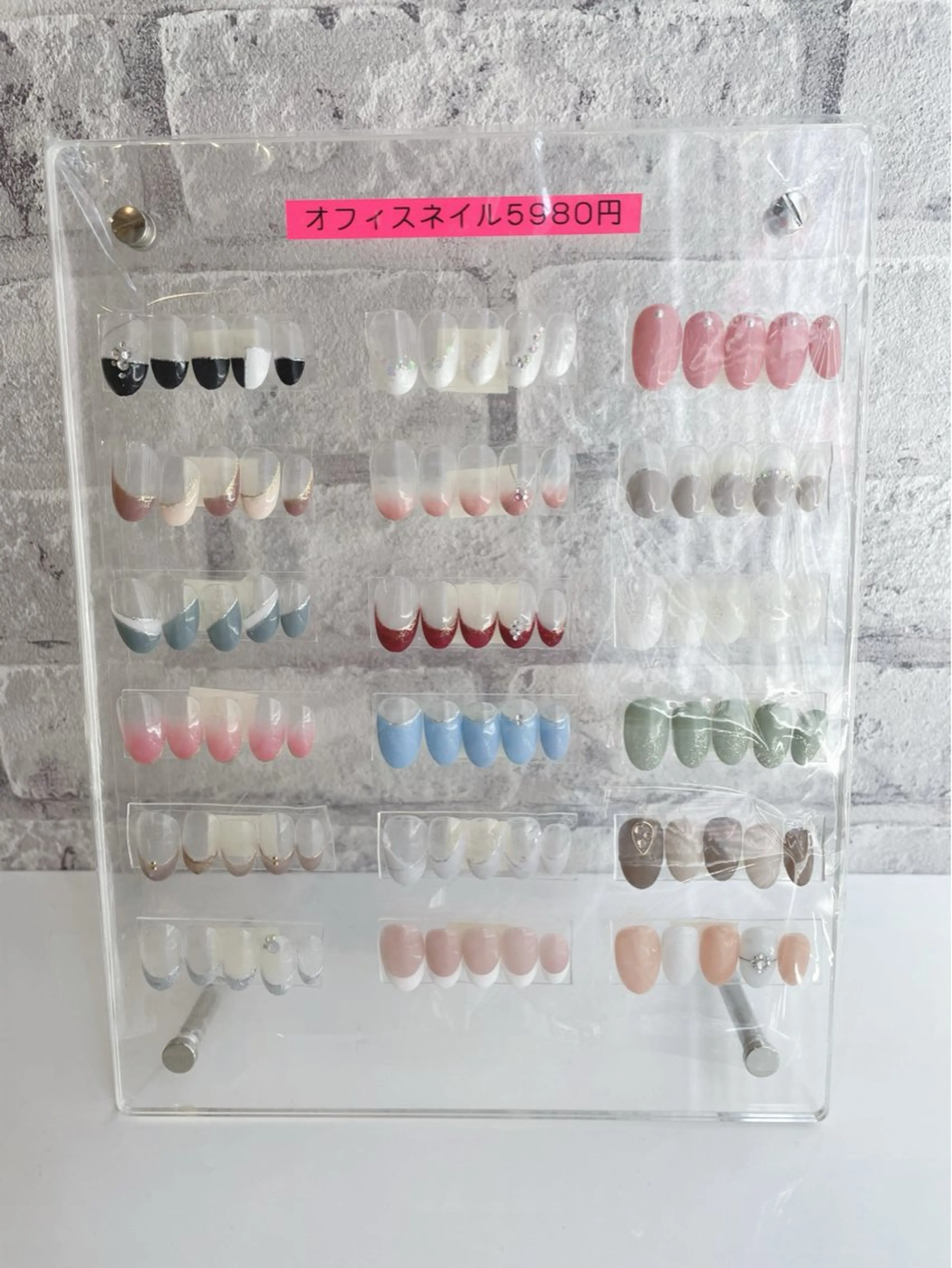 オフィスネイル【お好きな色に変更可能】オフありの写真