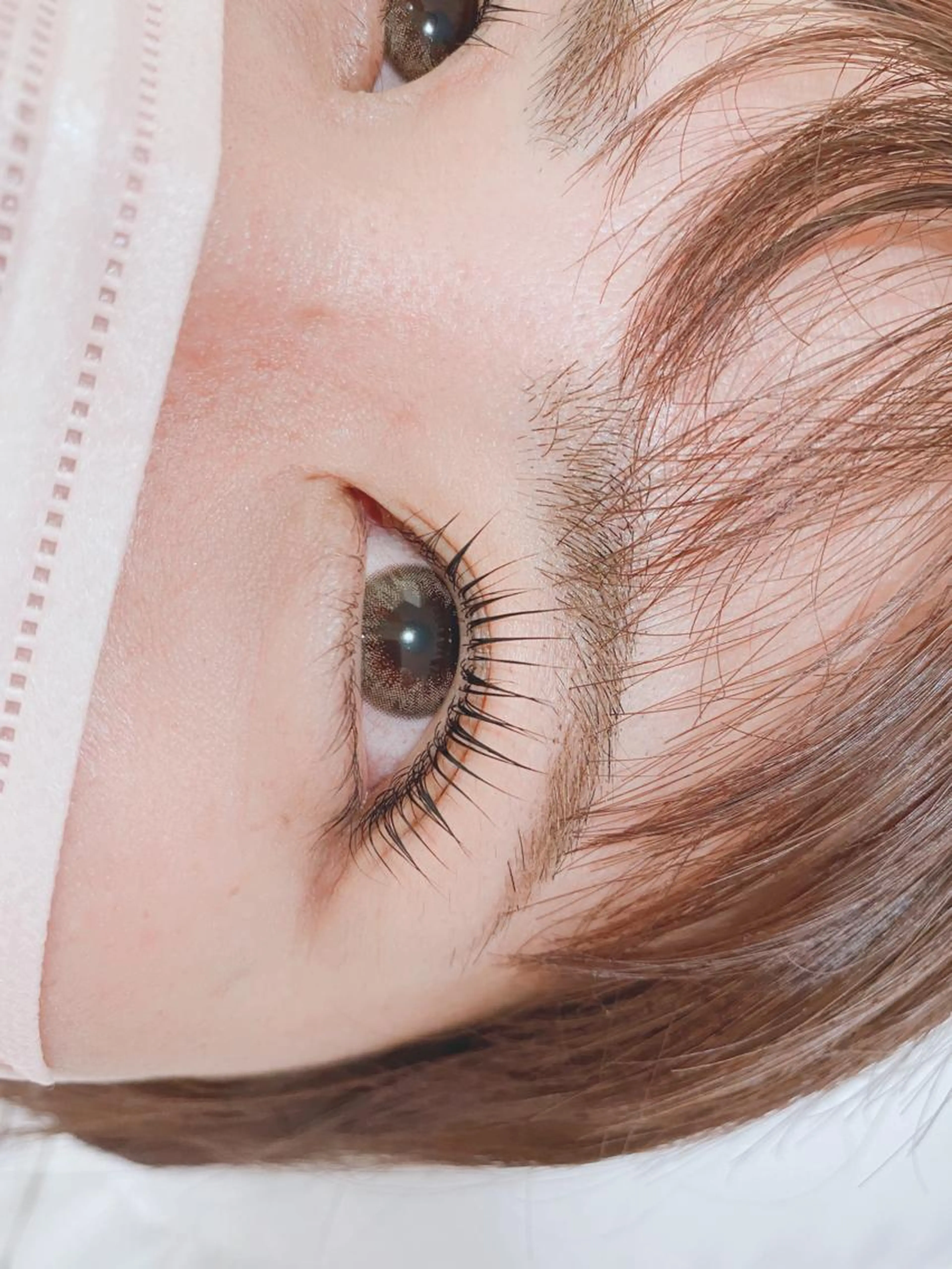 まつげパーマの写真