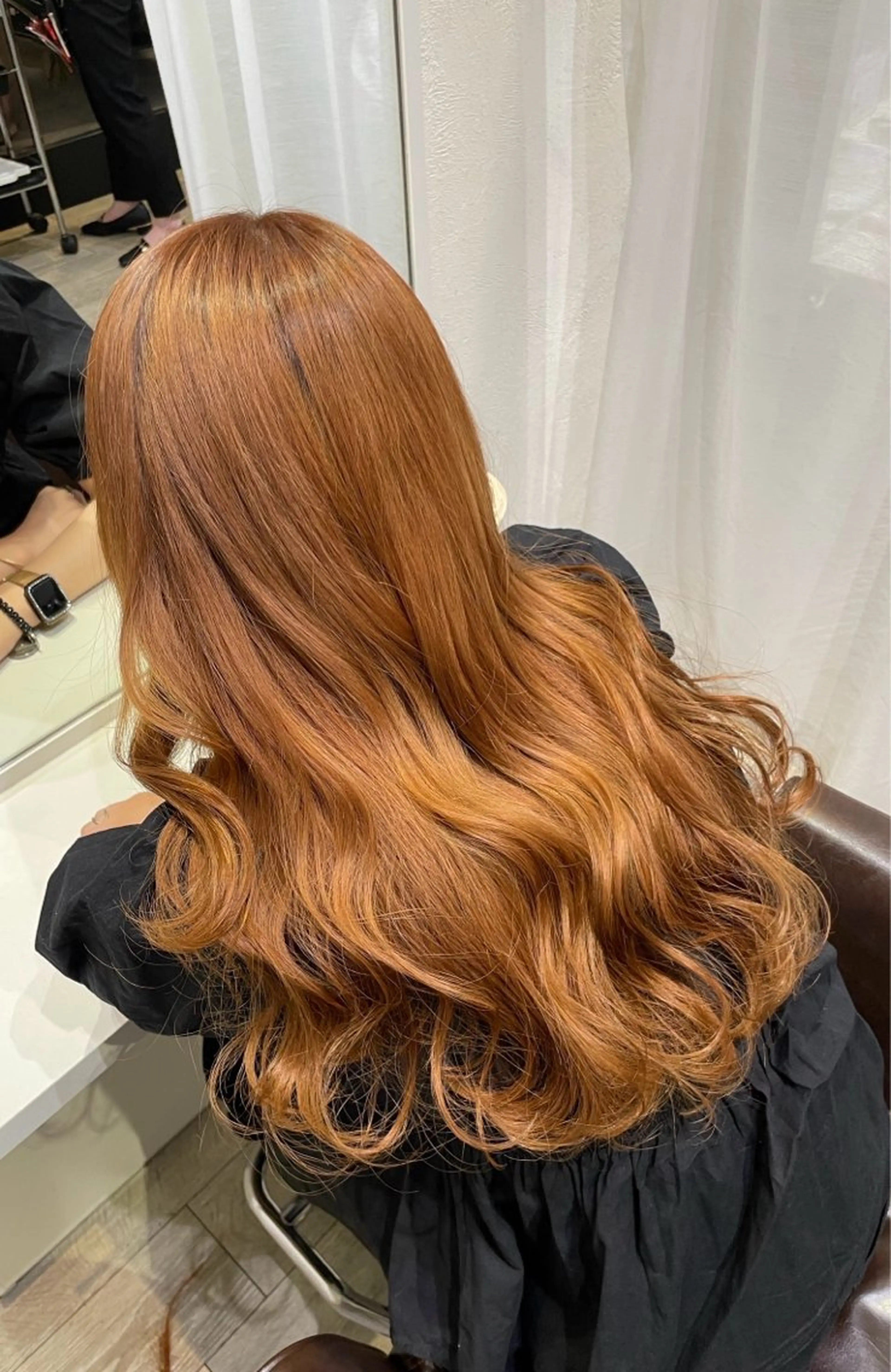 カラー 長井 陽菜のヘアスタイル