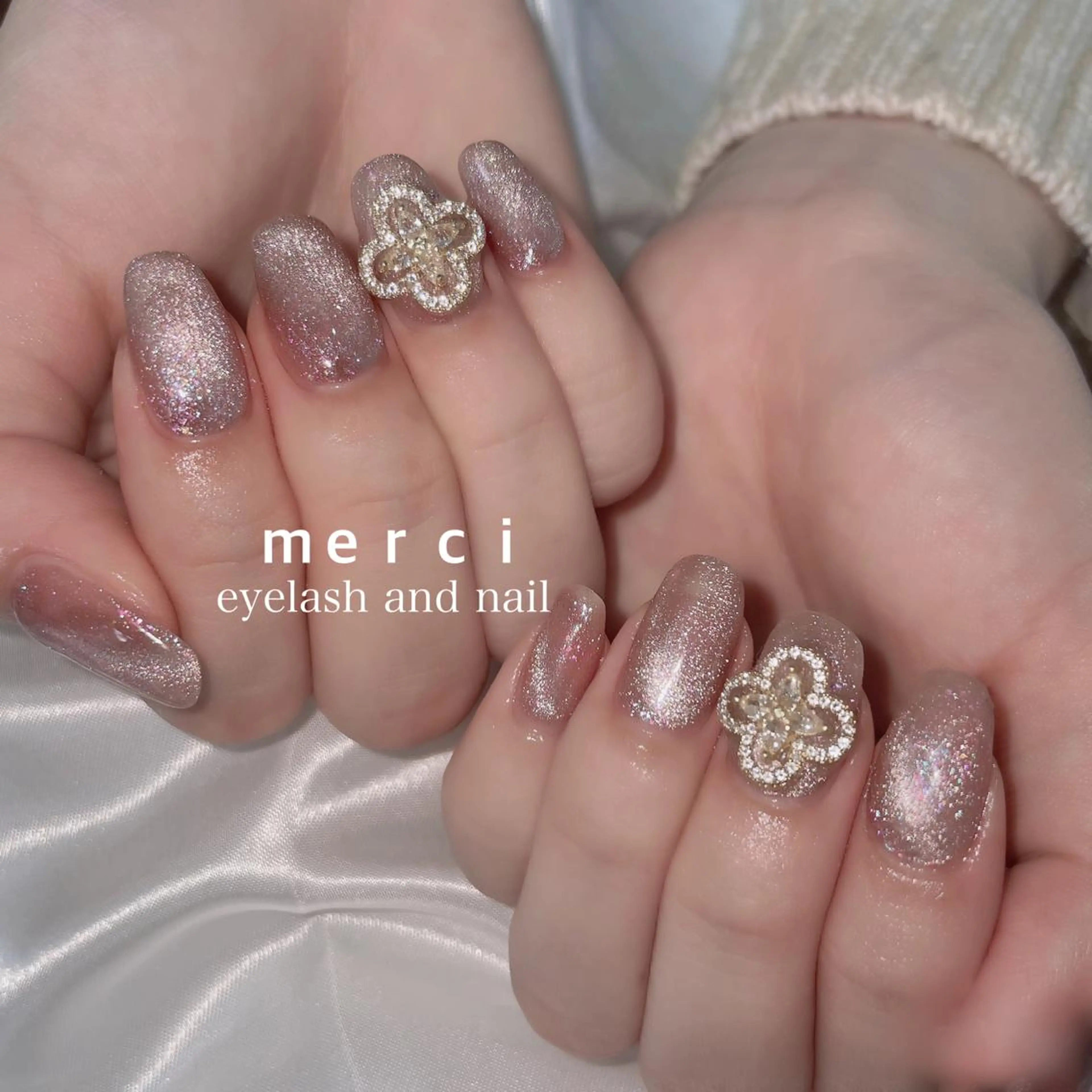 ネイル ハンドネイル merci nailのネイルデザイン