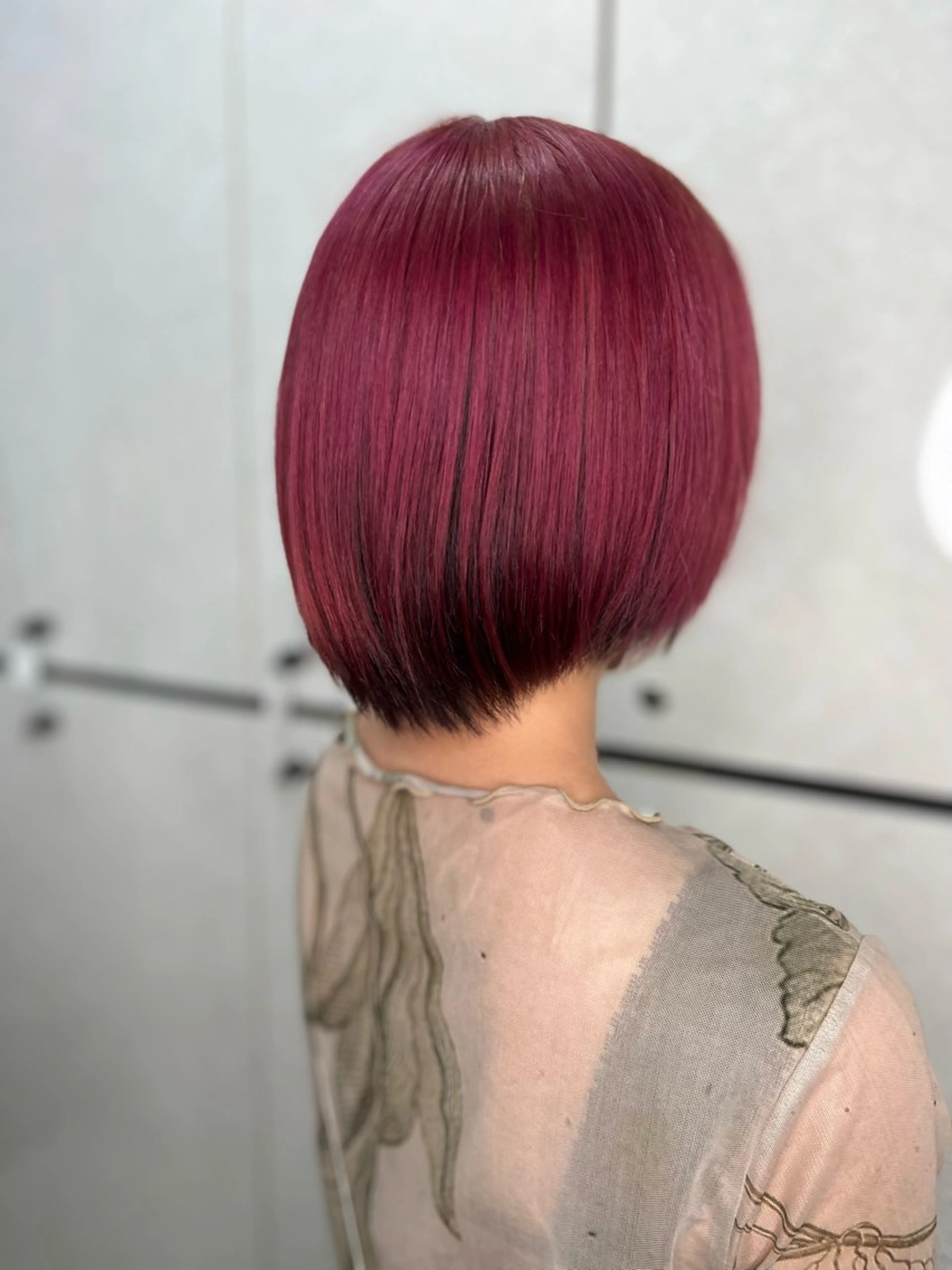 ショート 濱川響太レディース カットモデルのヘアスタイル