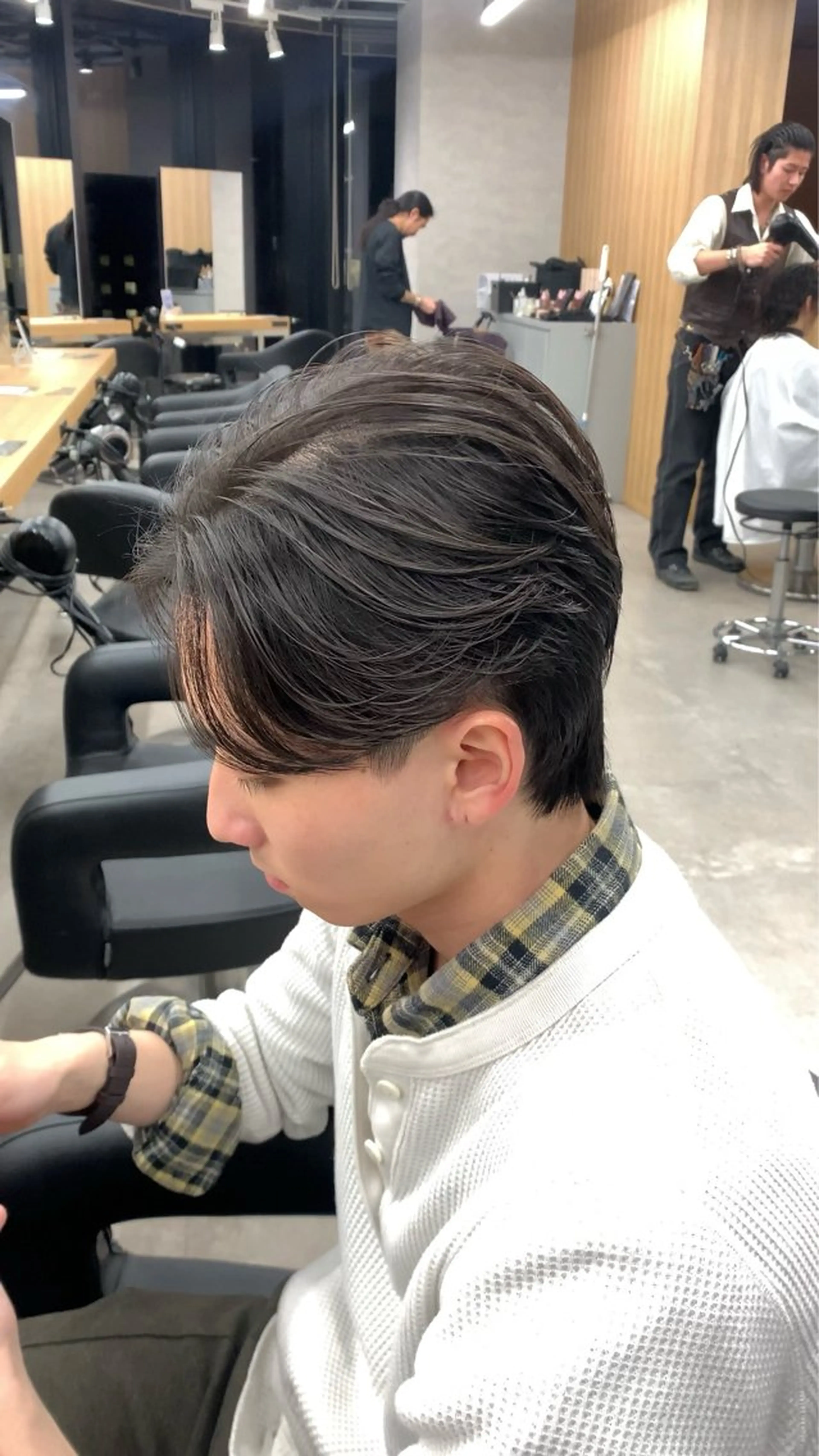ショート メンズ 縮毛矯正 🩵韓国スタイル特化 🩵西澤結羽のヘアスタイル