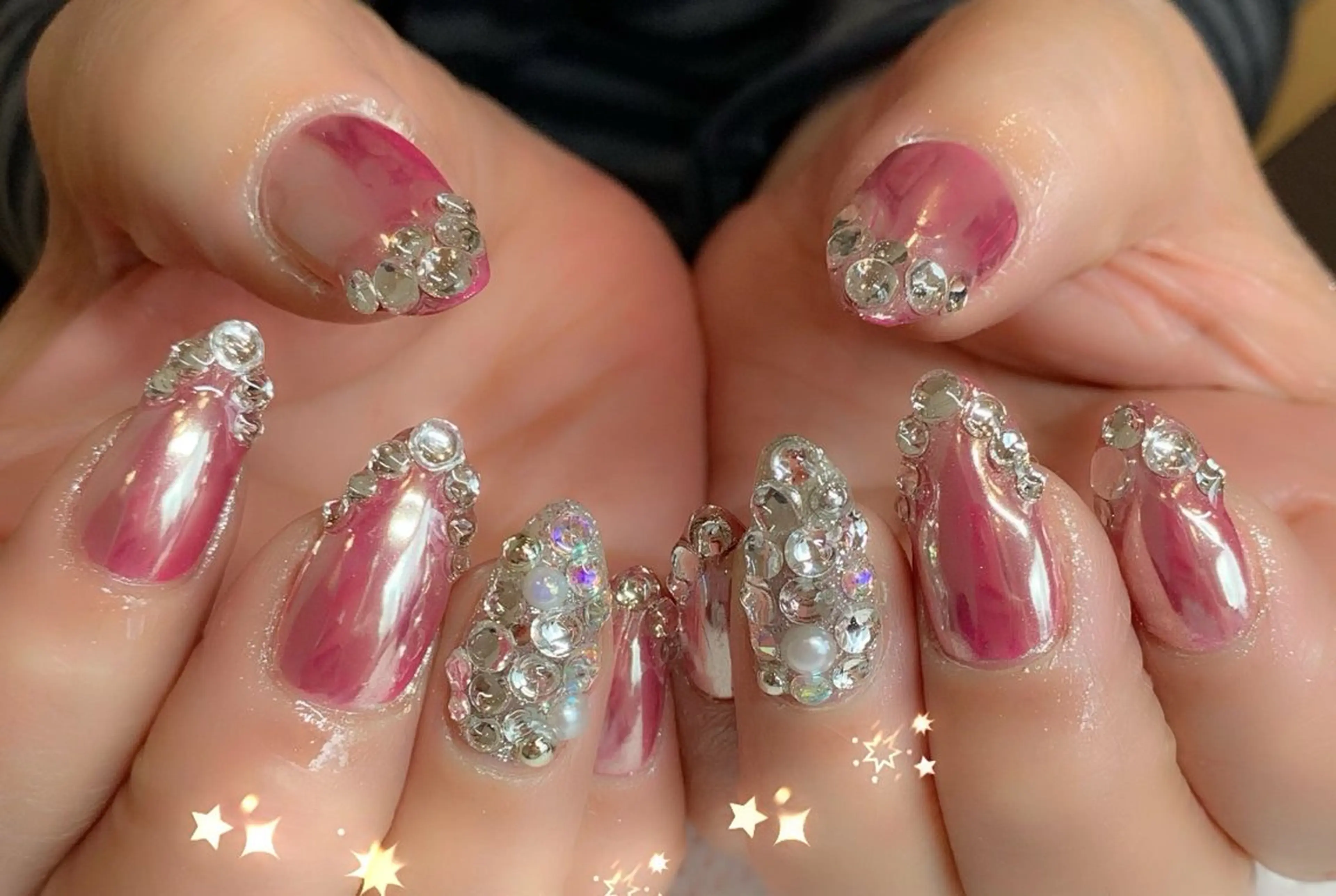 ネイル ハンドネイル glitter na ils AYAのネイルデザイン