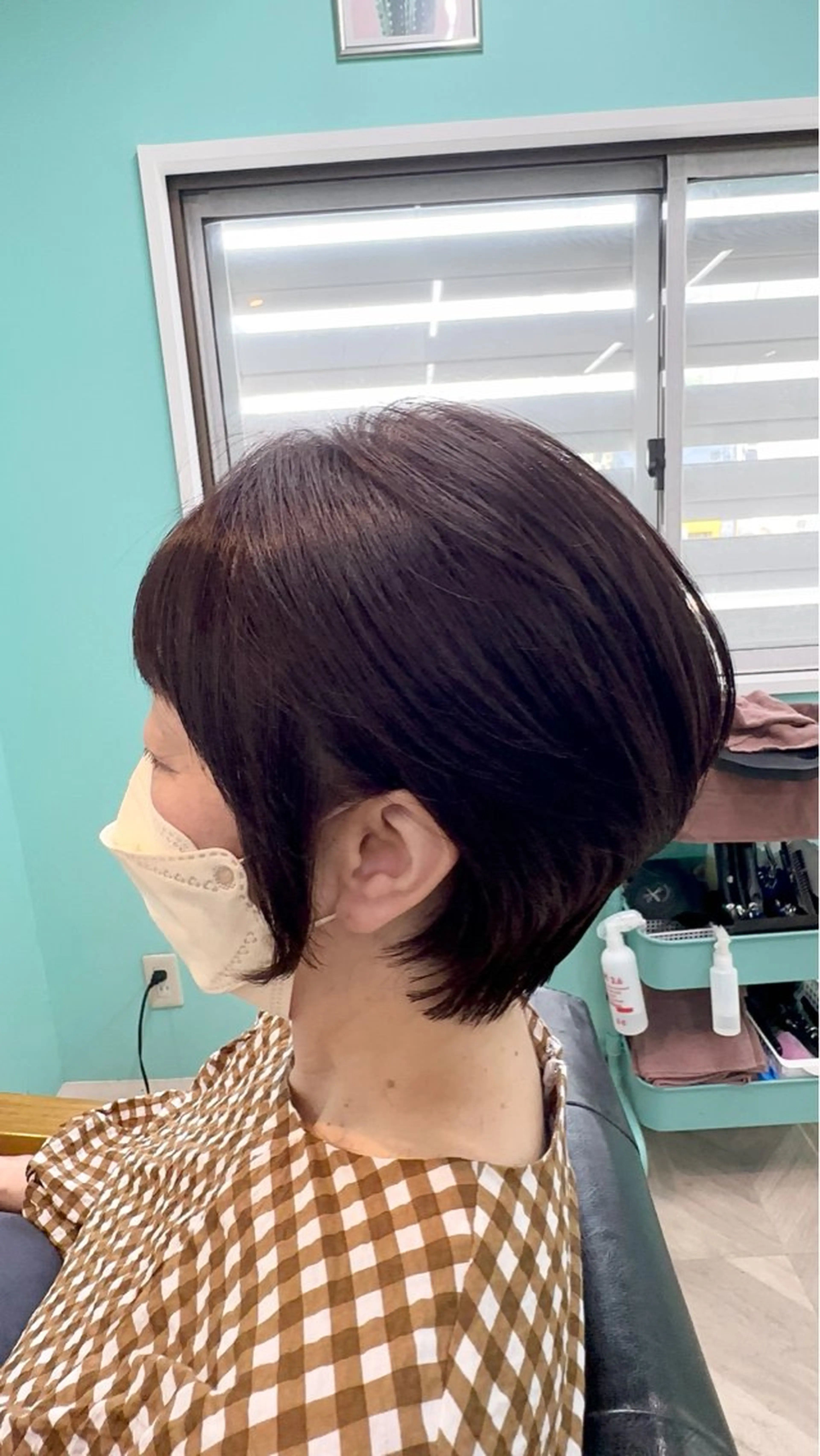 ショート カラー 柳井 健太のヘアスタイル