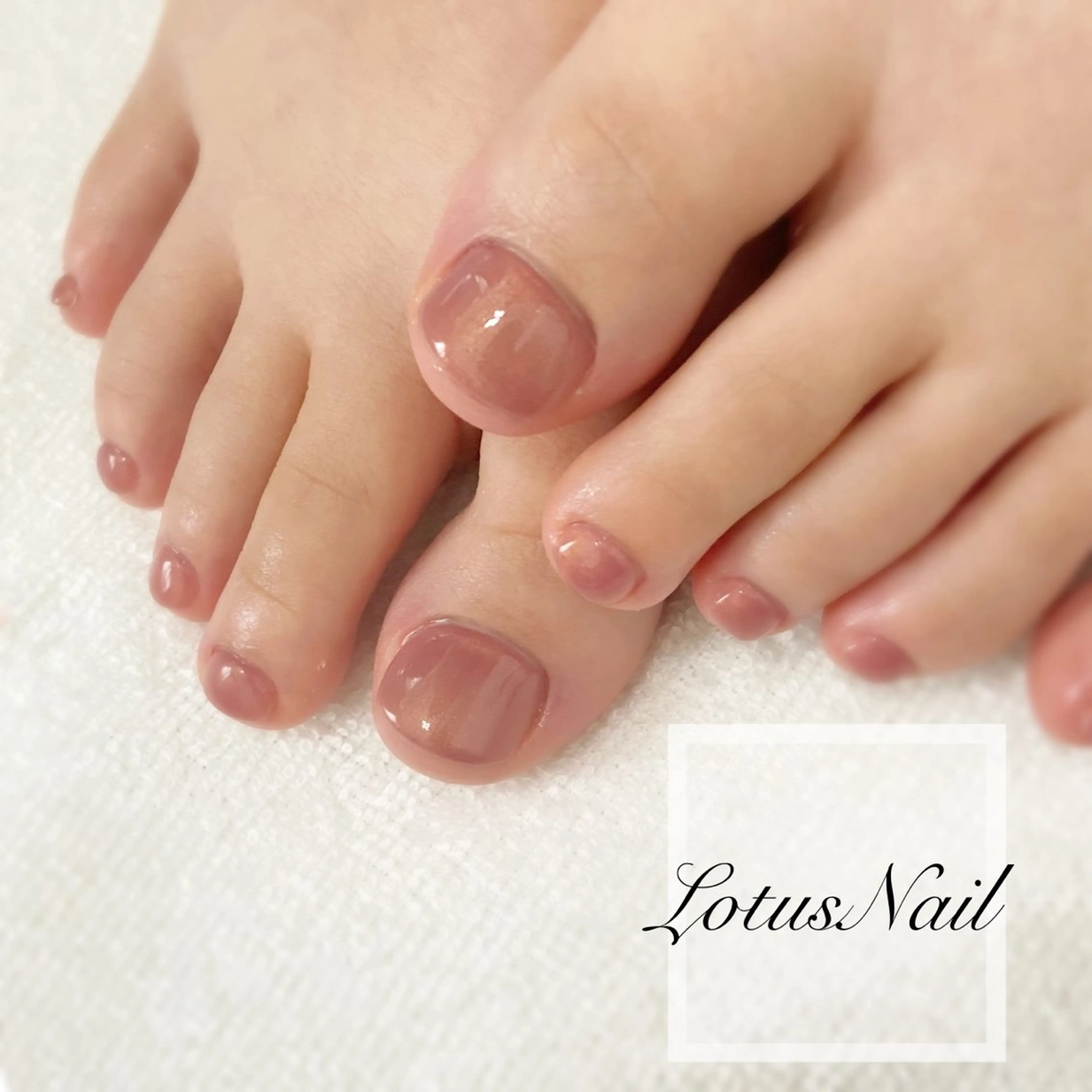 ネイル フットネイル Lotus Nailのネイルデザイン