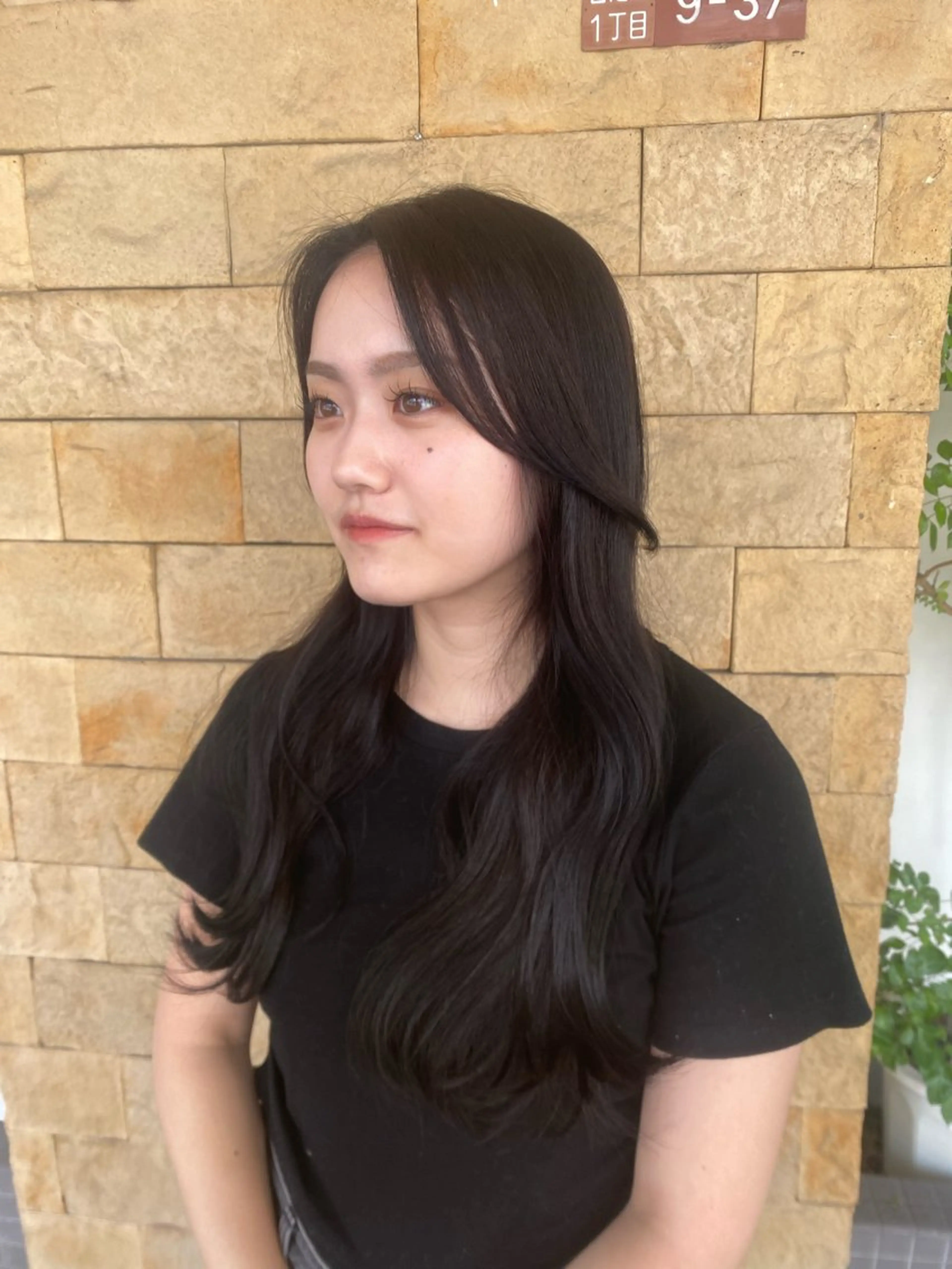 セミロング 宇賀 芹加のヘアスタイル