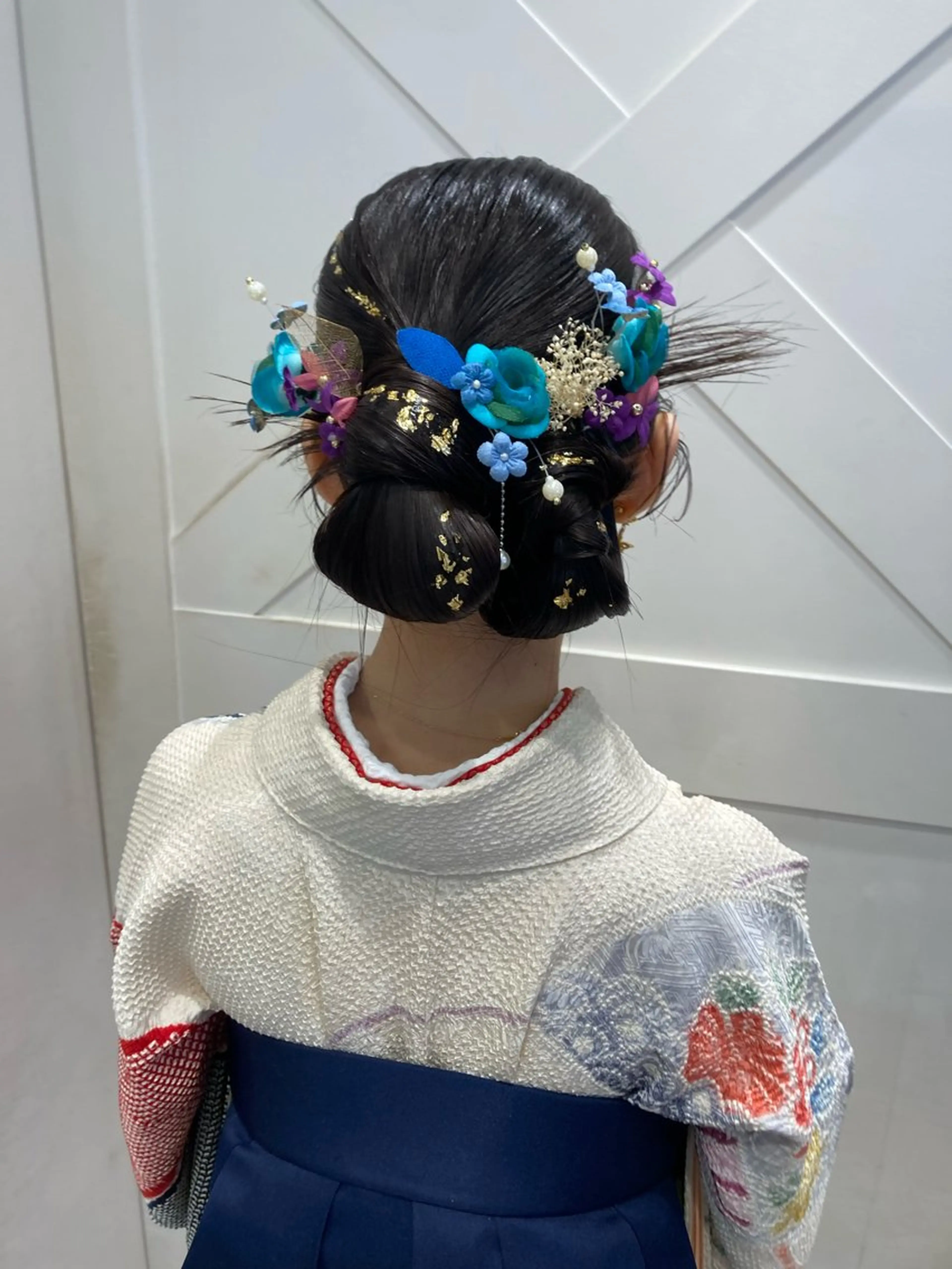 ロング あやかショート 白髪ぼかしのヘアスタイル