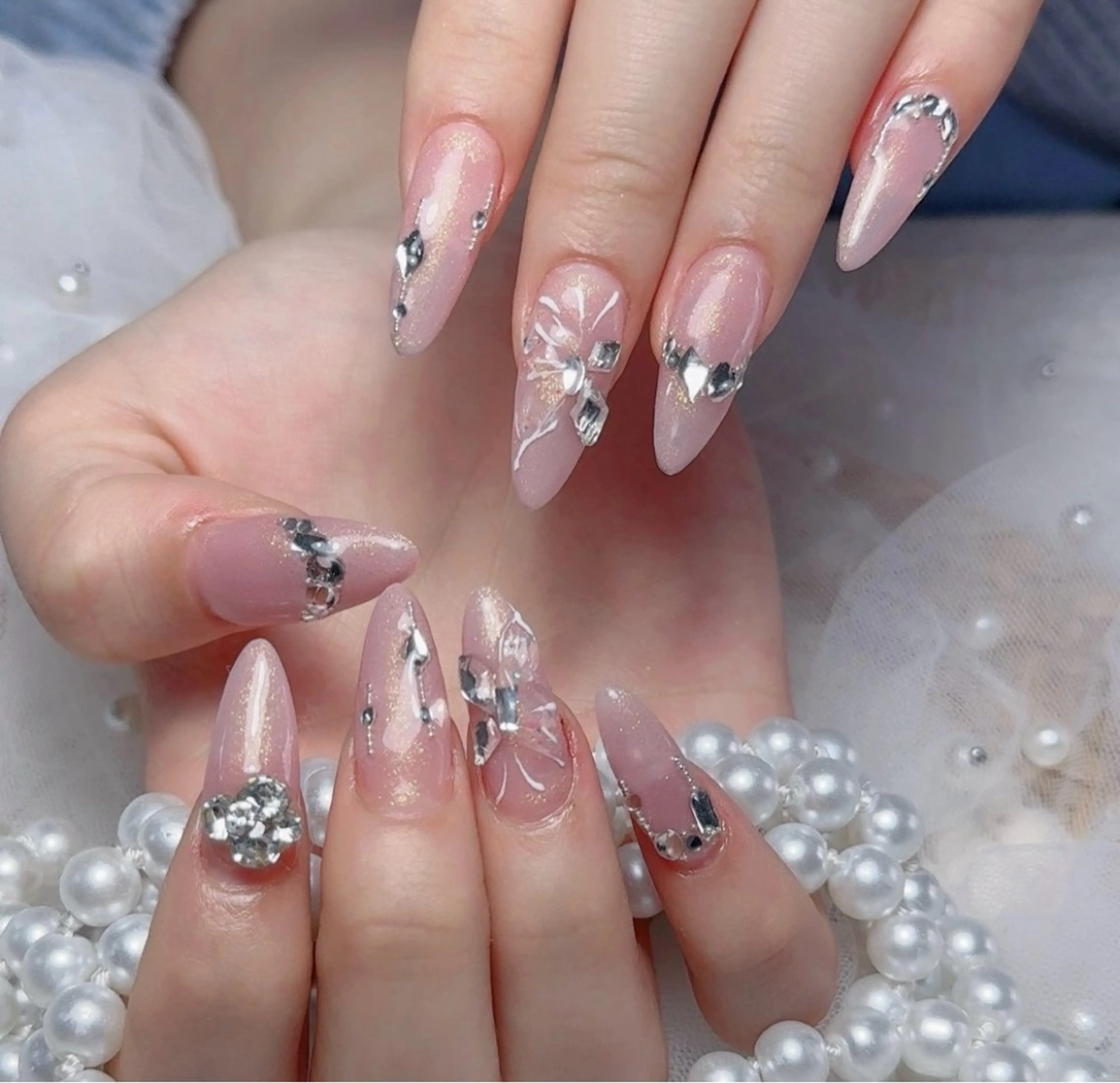 ネイル ハンドネイル 🎀Ｍ nails✨ ビューティーのネイルデザイン