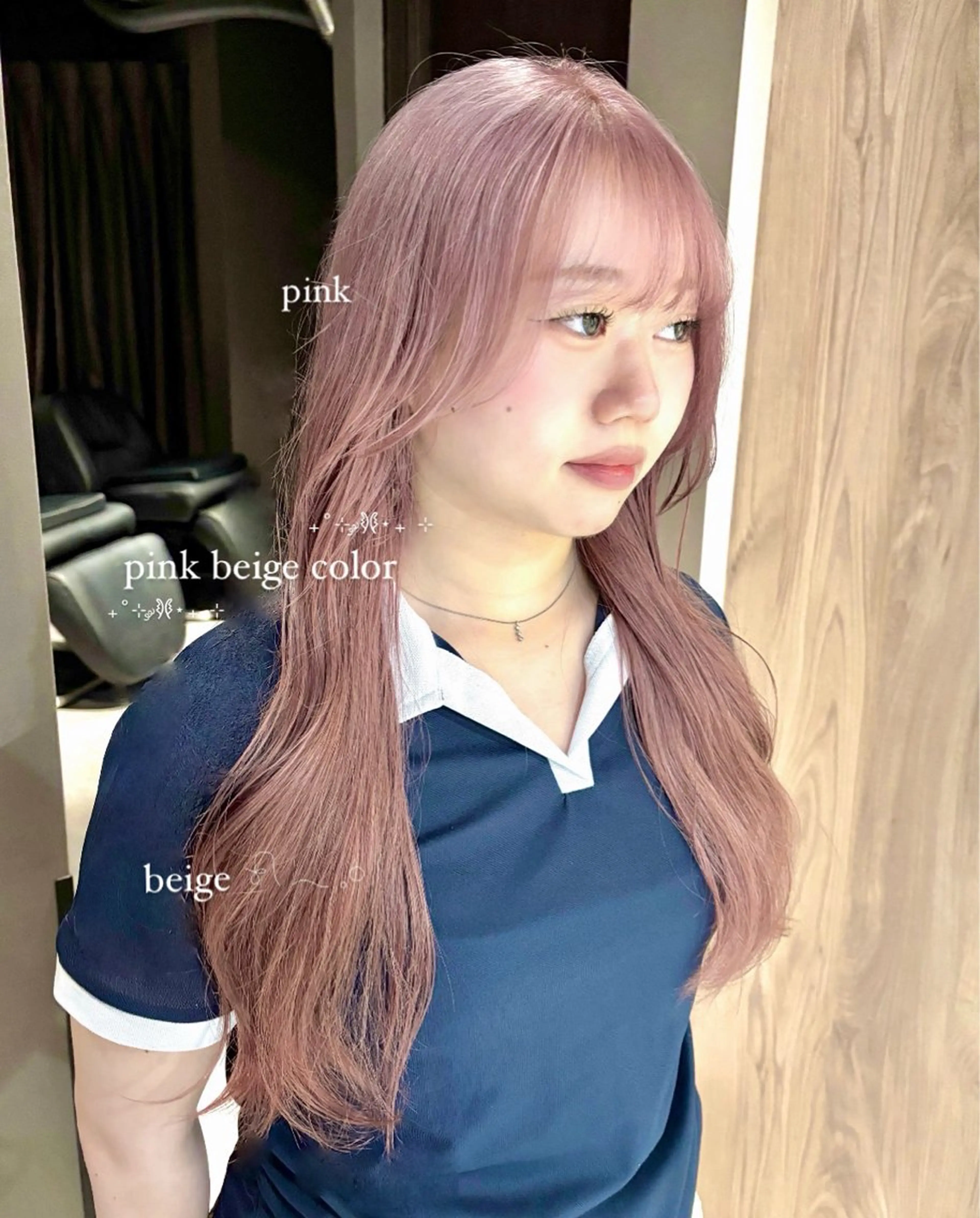 ロング カラー ヘアカラー トリートメント ヘッドスパ ヘアセット 透明感カラー・レイヤ ー🎀amika🎀のヘアスタイル