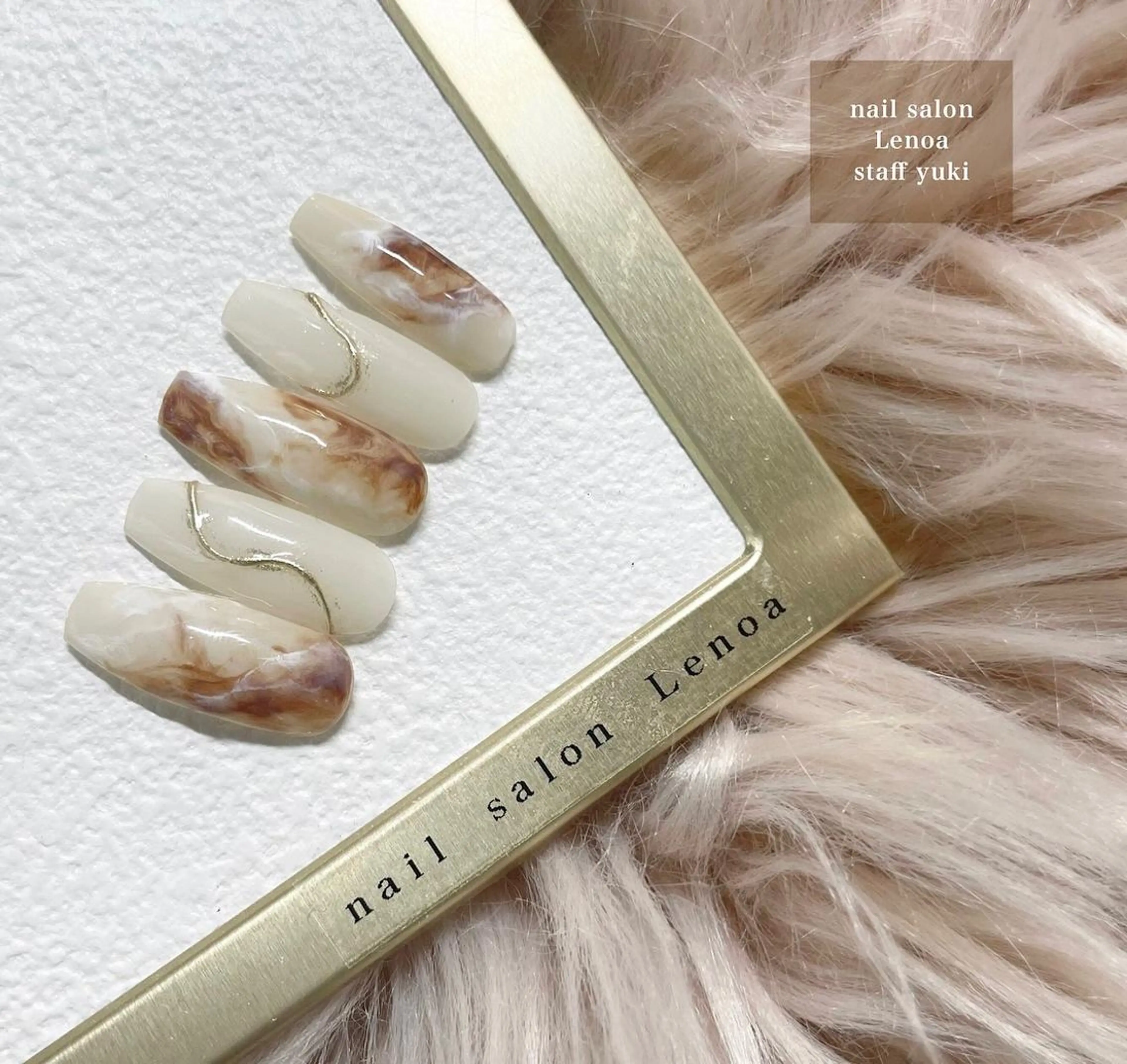 ネイル ハンドネイル Lenoa Yukiのネイルデザイン