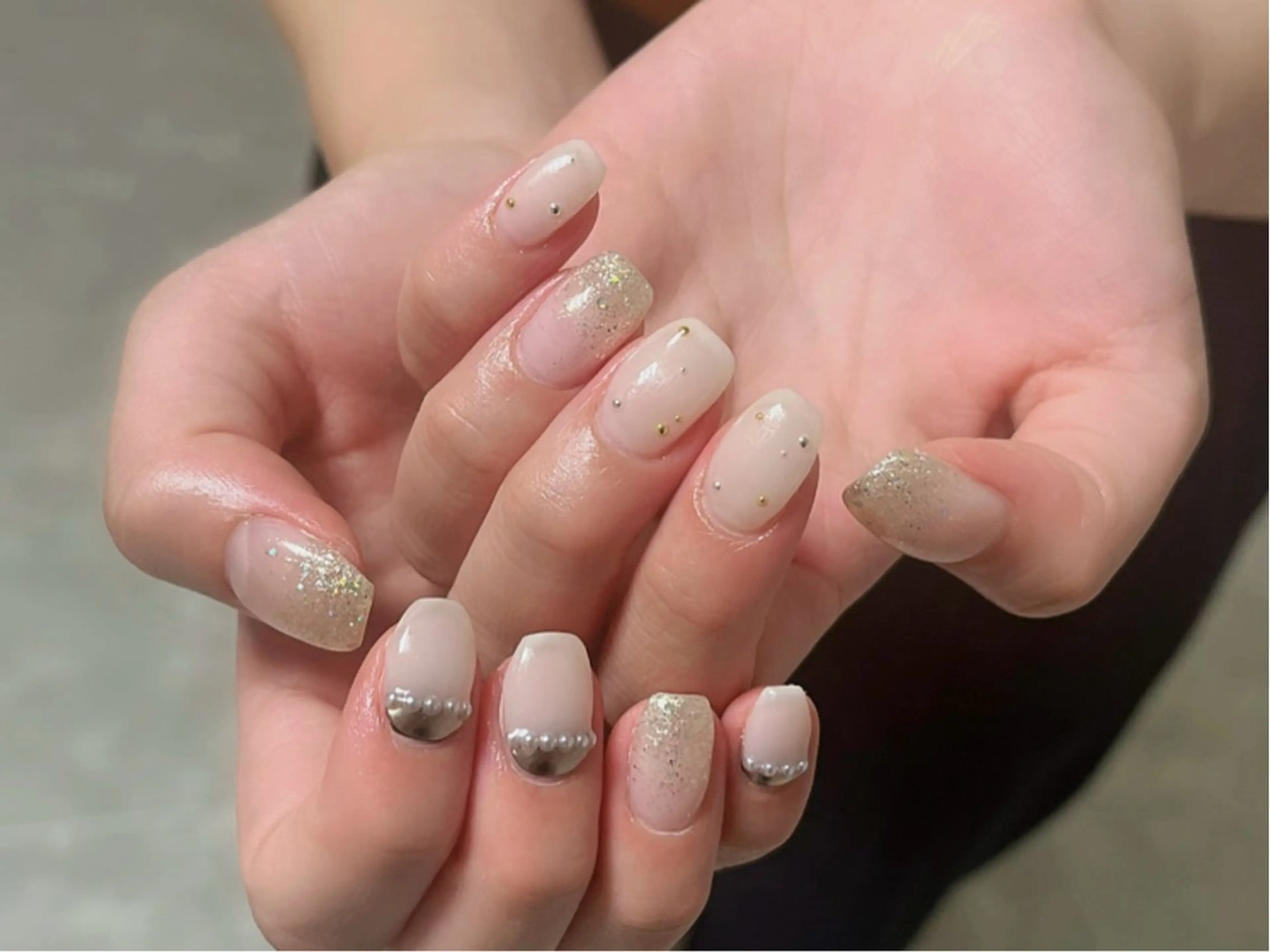 ネイル ハンドネイル 【Zina京都駅前】 きぬがわ らむのネイルデザイン