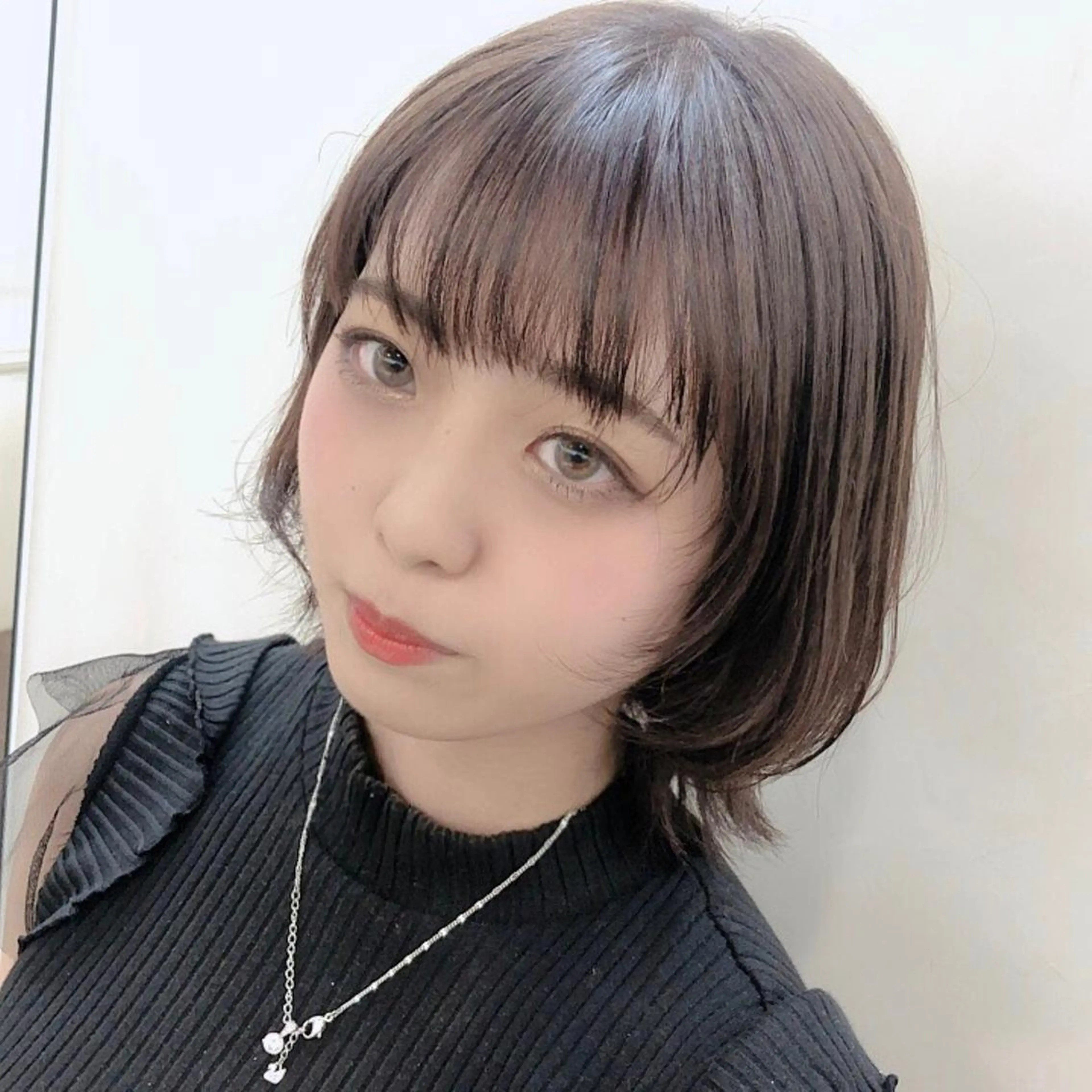 ショート デジタルパーマ🫧 韓国風ヘア🫧サクラのヘアスタイル