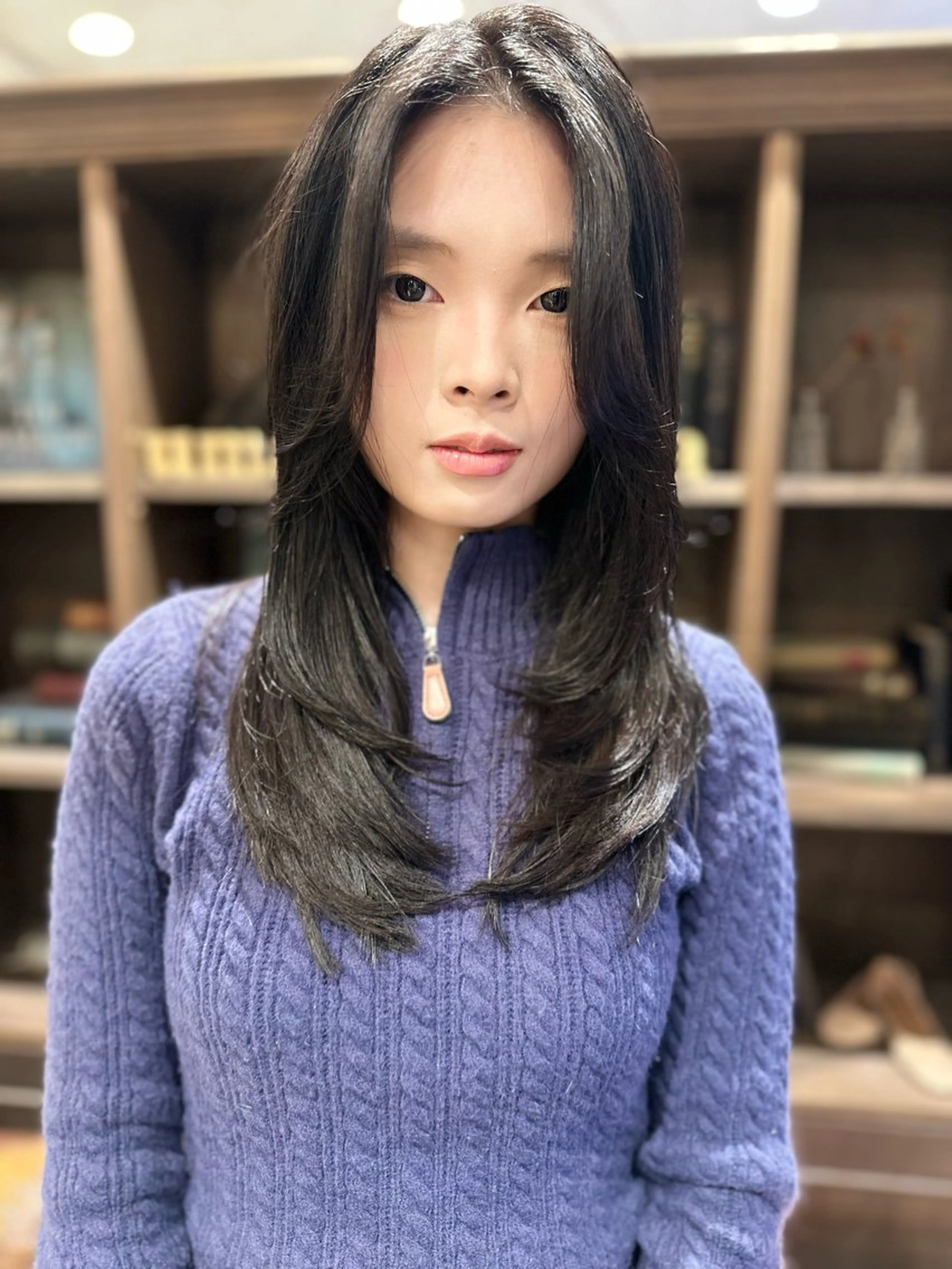 ロング 牛嶋 嶺弥のヘアスタイル