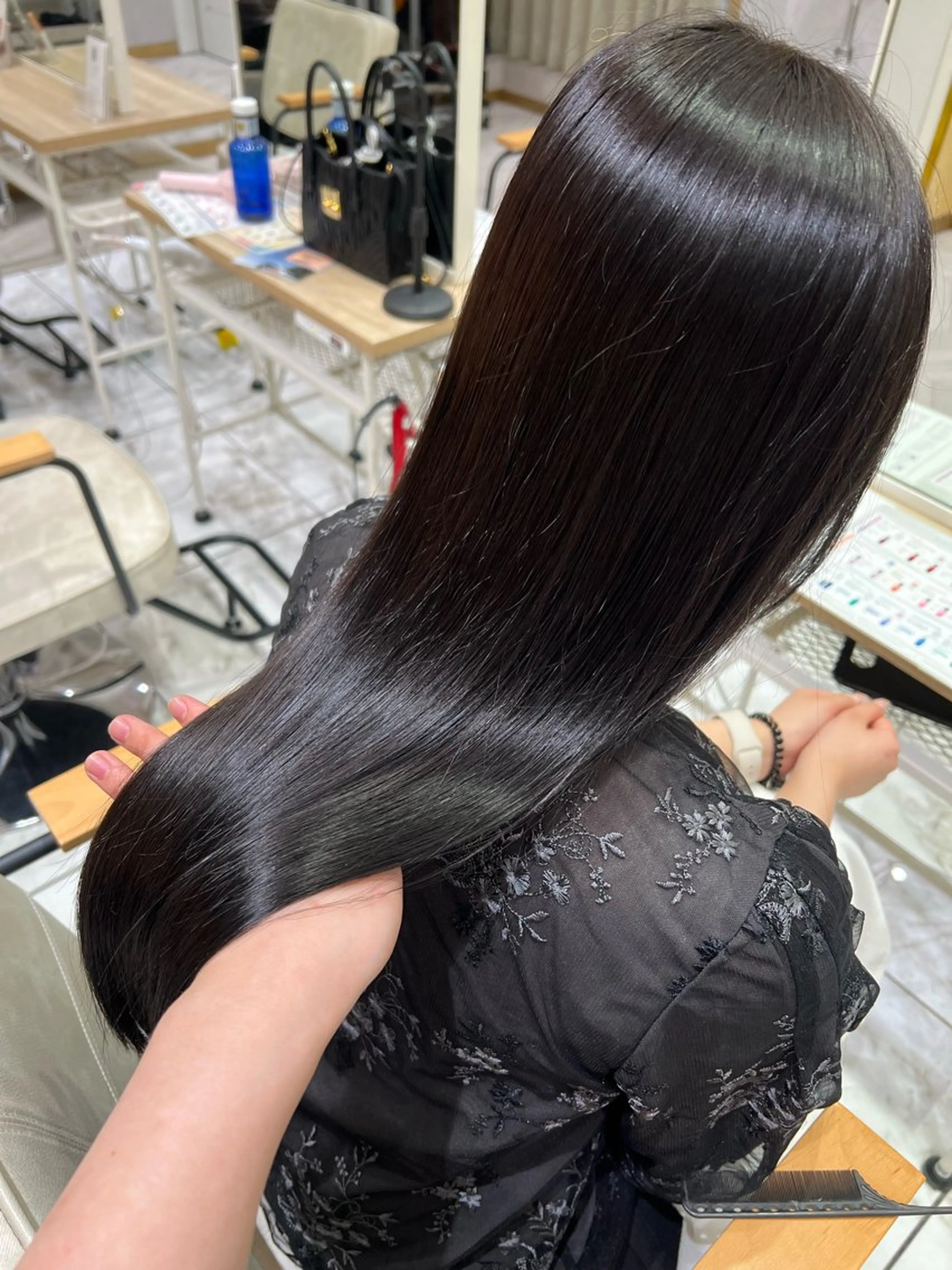 ロング ヘアカラー トリートメント レディースパーマ 🧺🪽/SHUNOのヘアスタイル