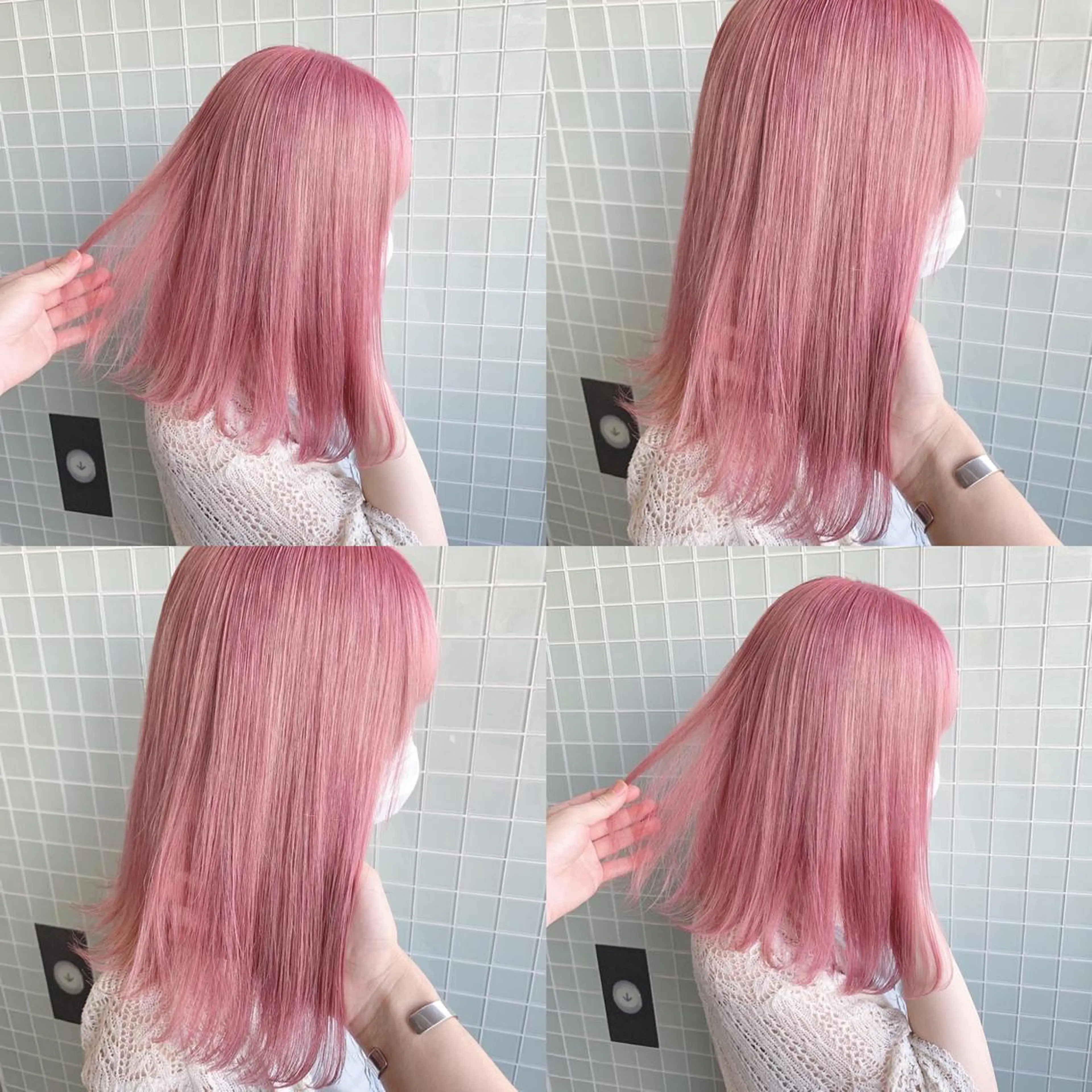カラー カット ヘアカラー トリートメント Hardy ショータのヘアスタイル