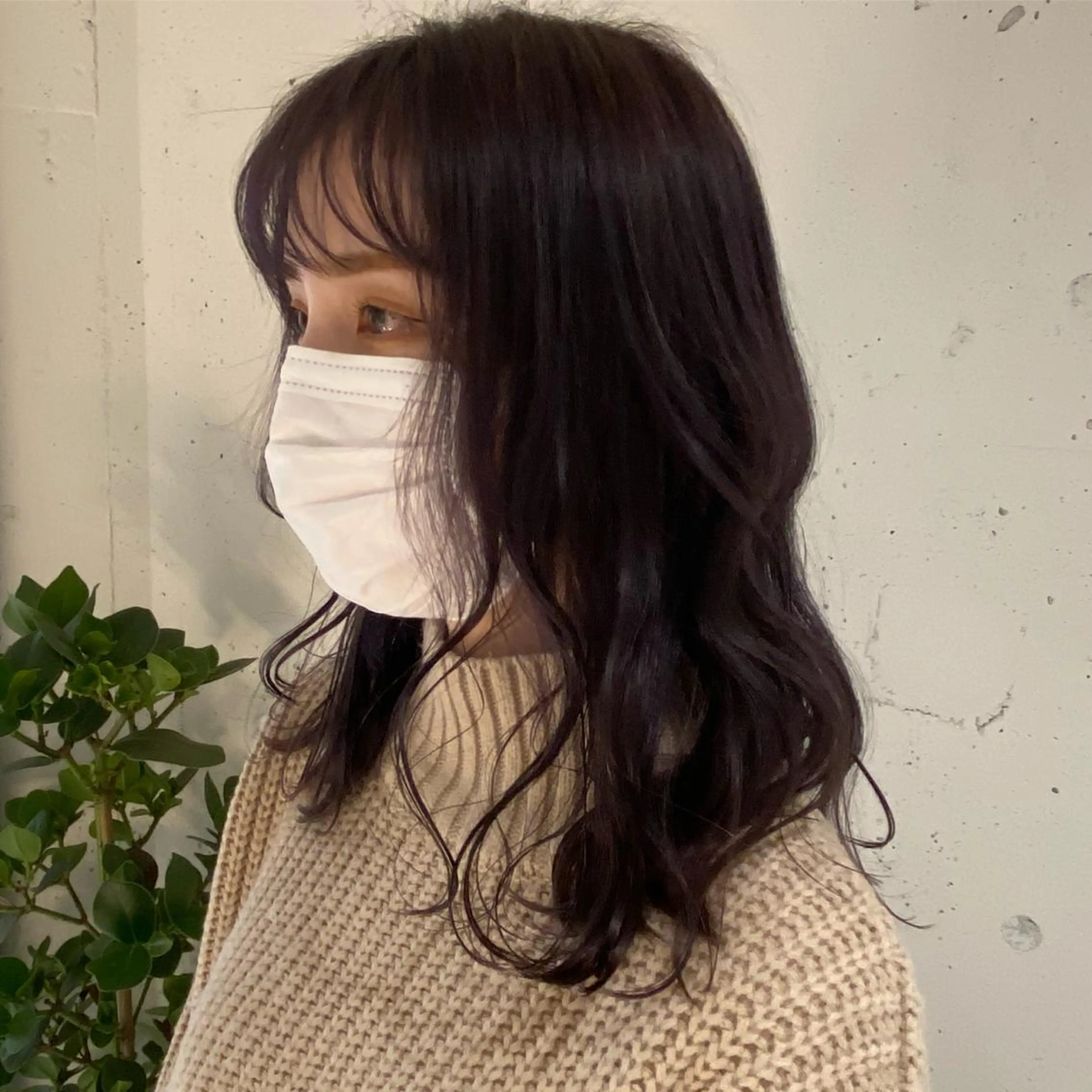 セミロング カラー ブリーチ ケアブリーチ 透明感カラー ダブルカラー グレージュ カジュアルを女っぽく 𝗮𝘆𝗮𝗰𝗼のヘアスタイル