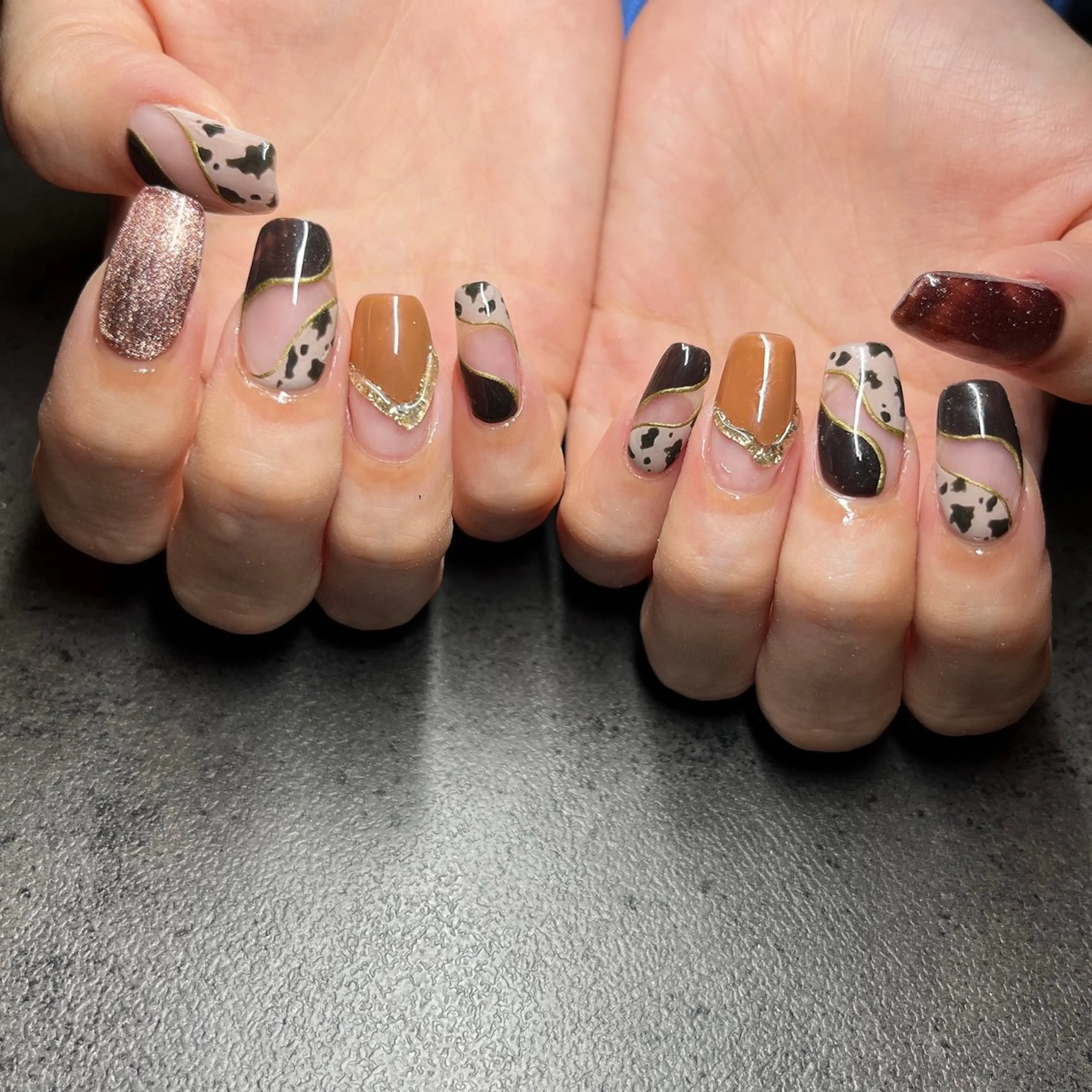 ネイル ジェルネイル しば まなみのネイルデザイン