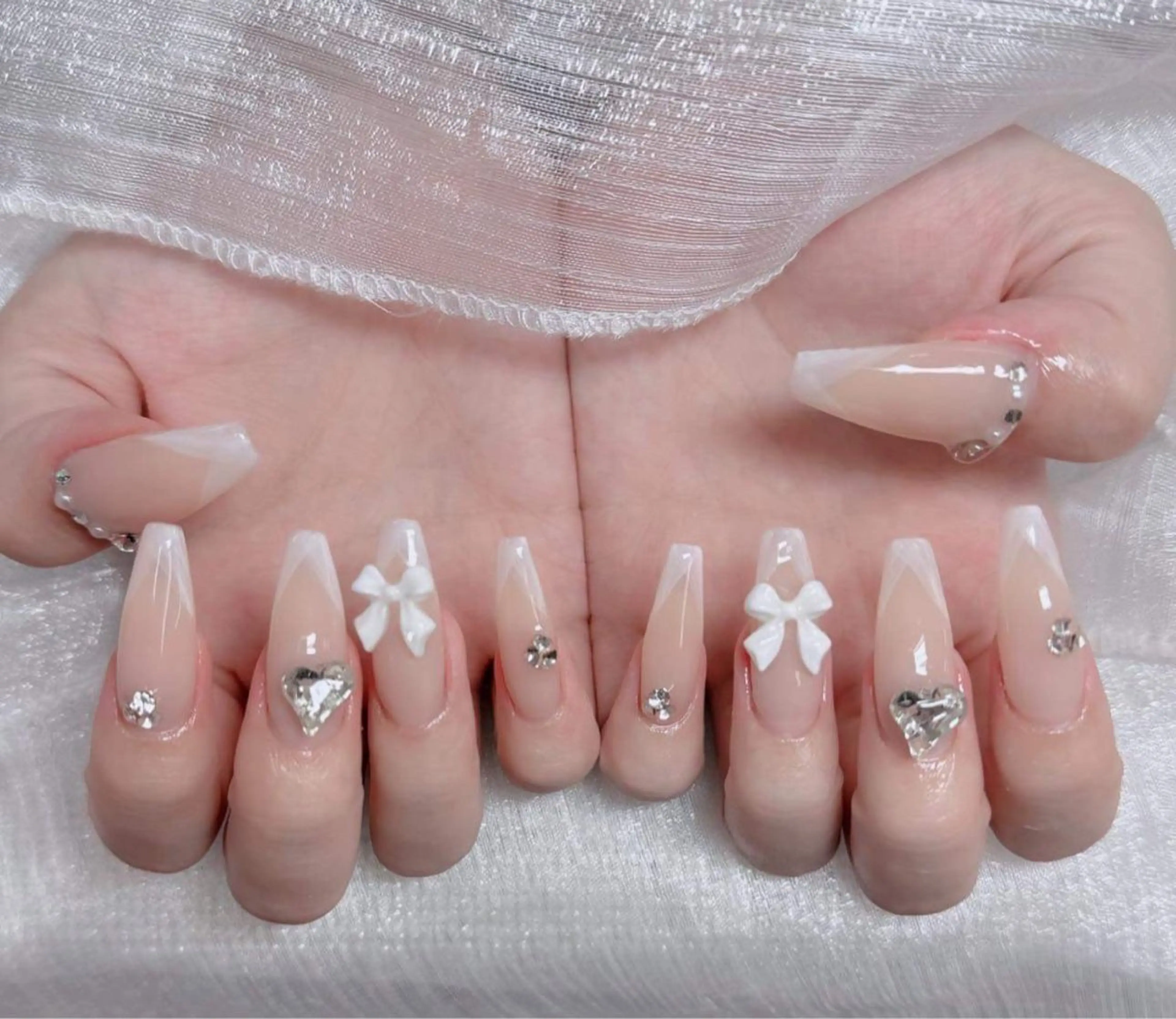 ネイル ジェルネイル 韓国ネイル マグネットネイル ネイルチップ 冬ネイル Lenie Shinokuboのネイルデザイン