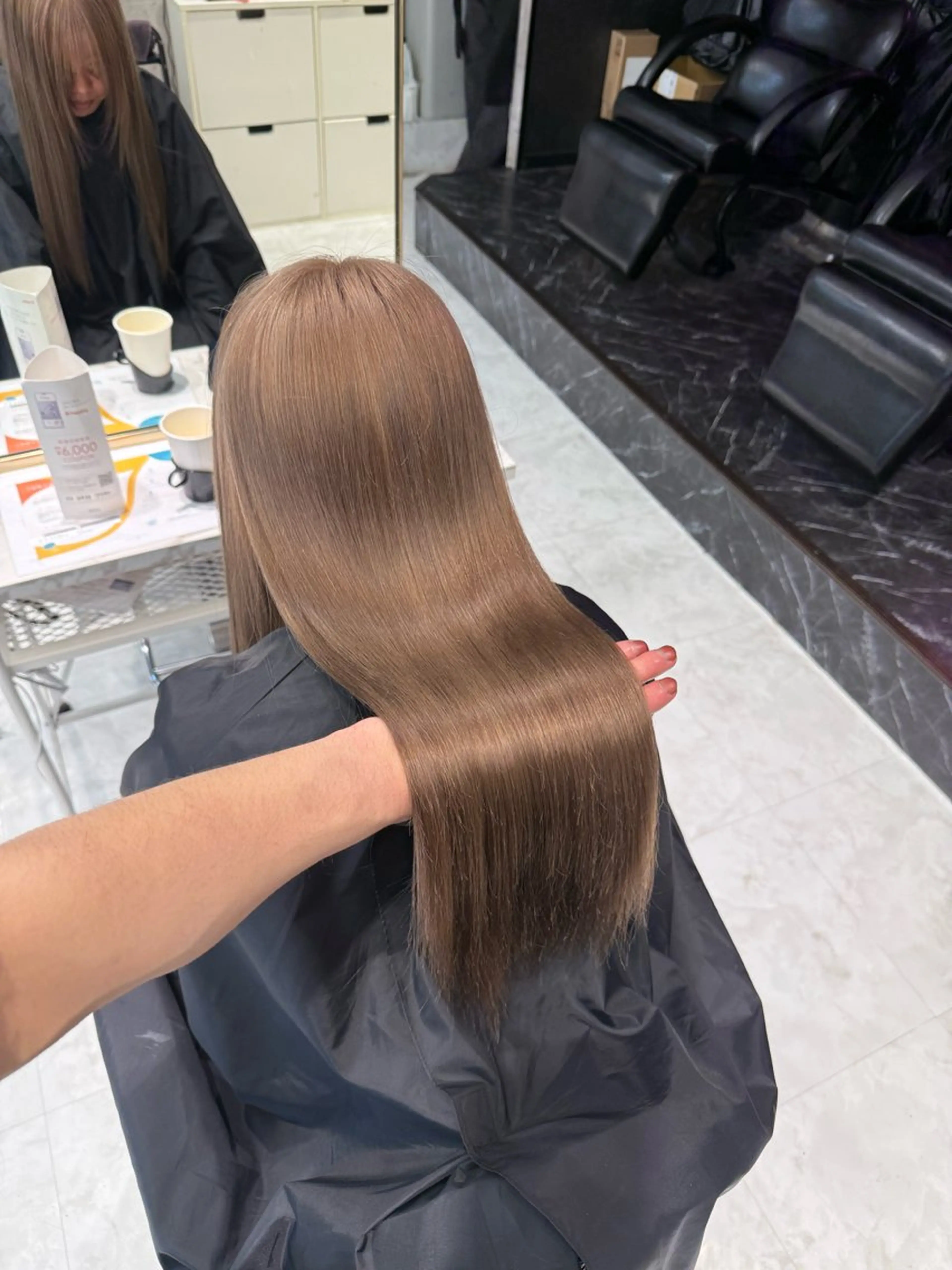 セミロング カラー ヘアカラー 【🥀履歴修正🥀】 ハイトーン職人/拓真のヘアスタイル