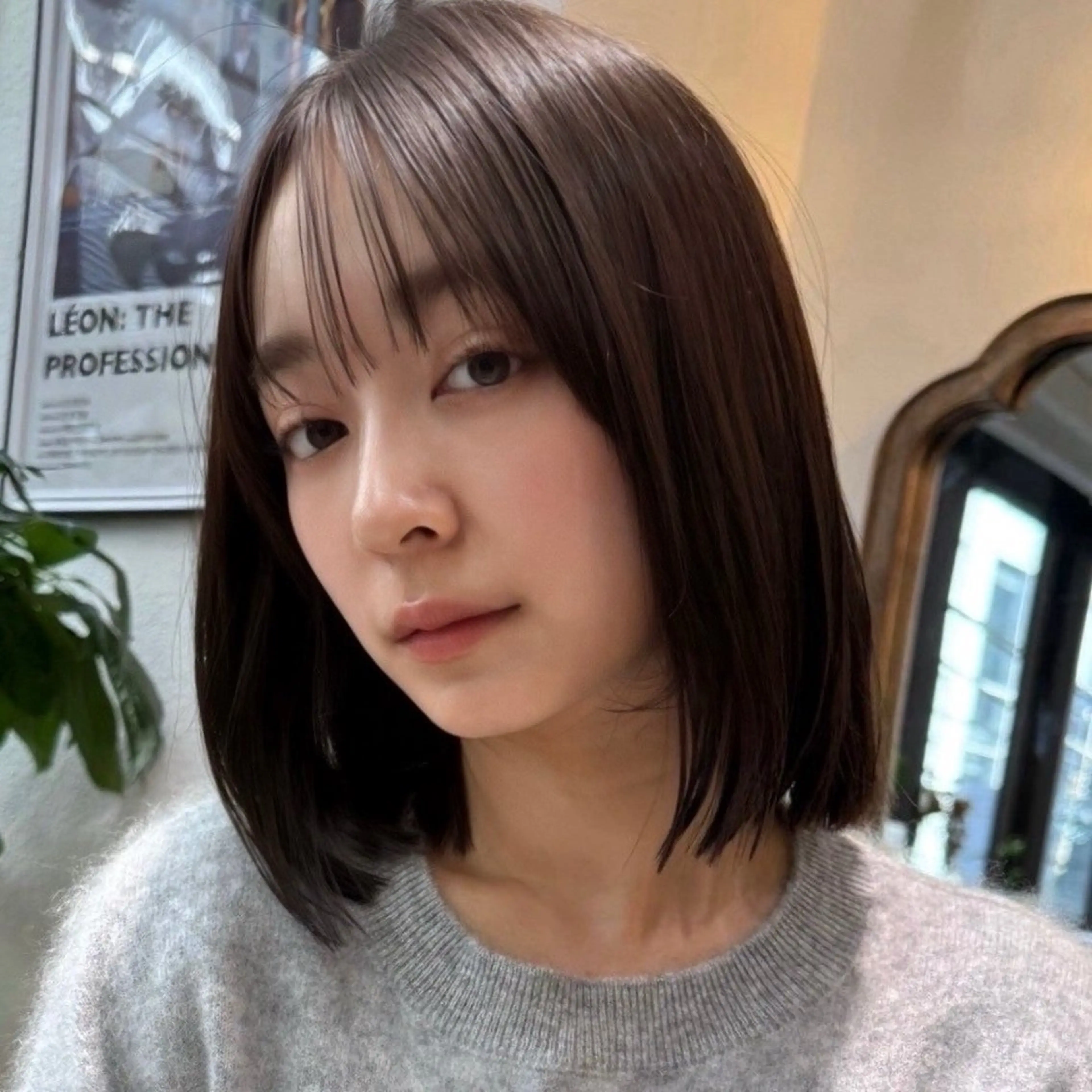 ミディアム 小林 美月  透明感カラーのヘアスタイル