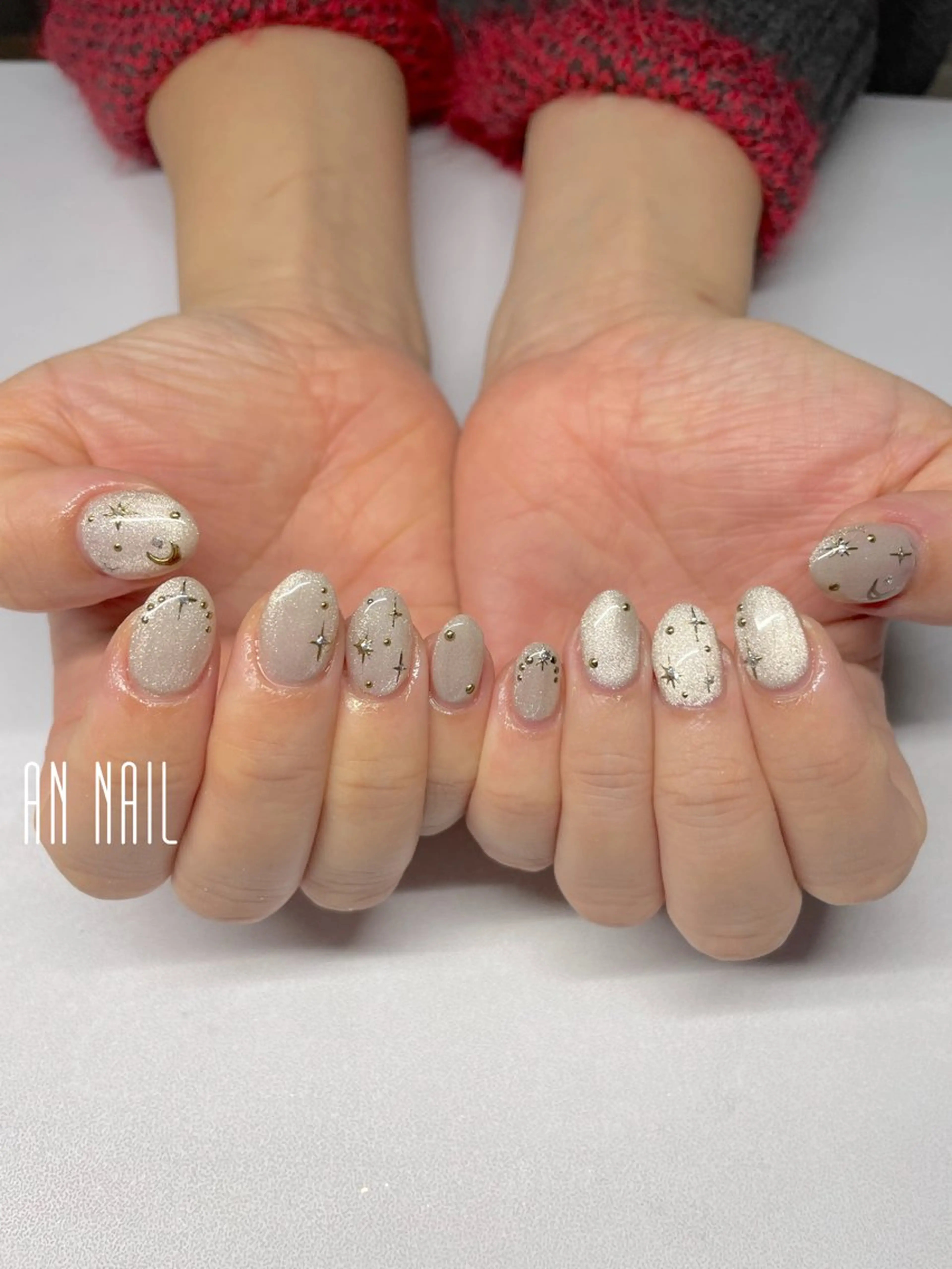 ネイル マグネットネイル AN Nailのネイルデザイン