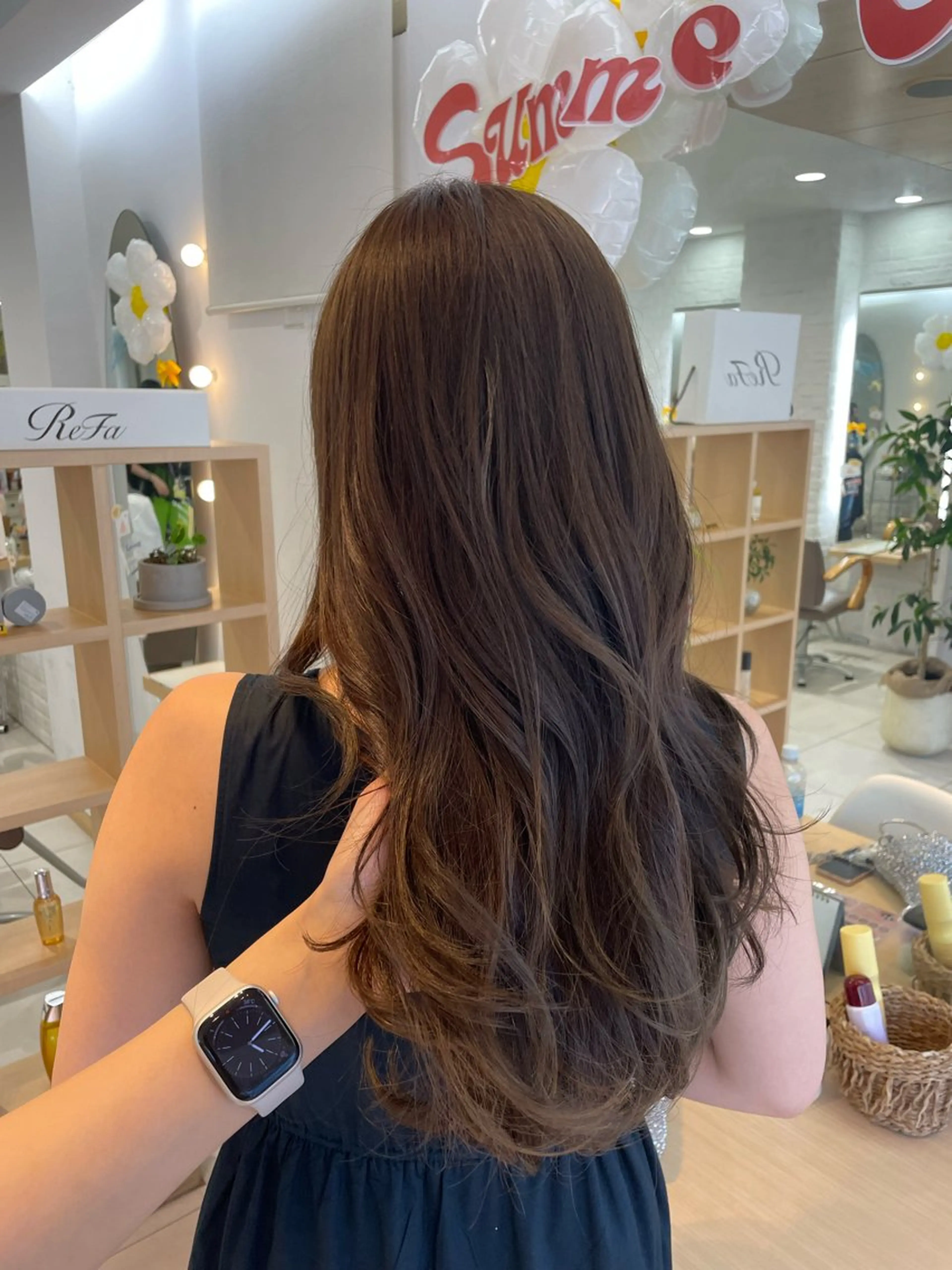 ロング 顔まわりレイヤー 姫カット 韓国風ヘア レイヤーカット ロング 🧸SAKI🎀 韓国レイヤーのヘアスタイル