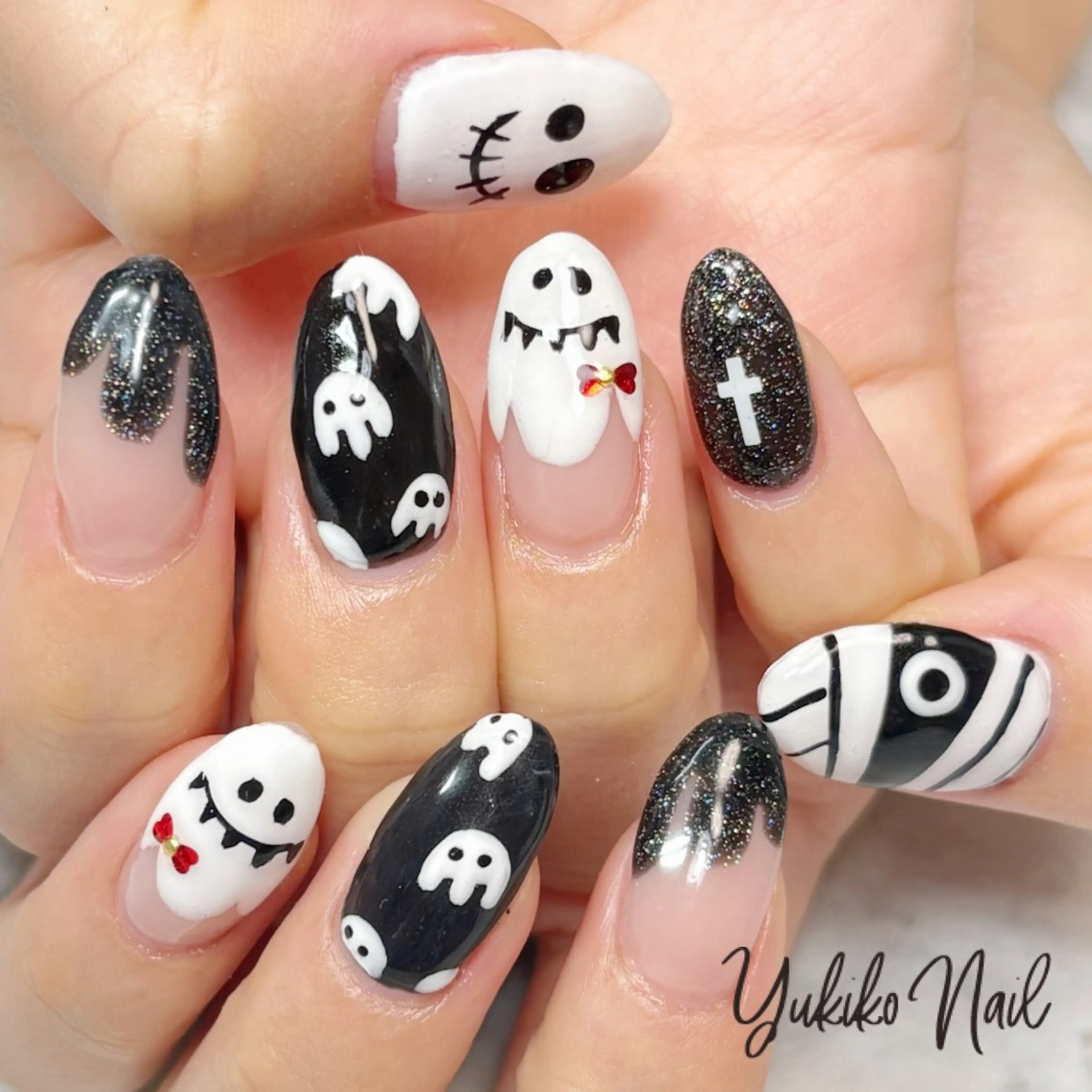 ネイル ハロウィン ユキコ ネイルのネイルデザイン
