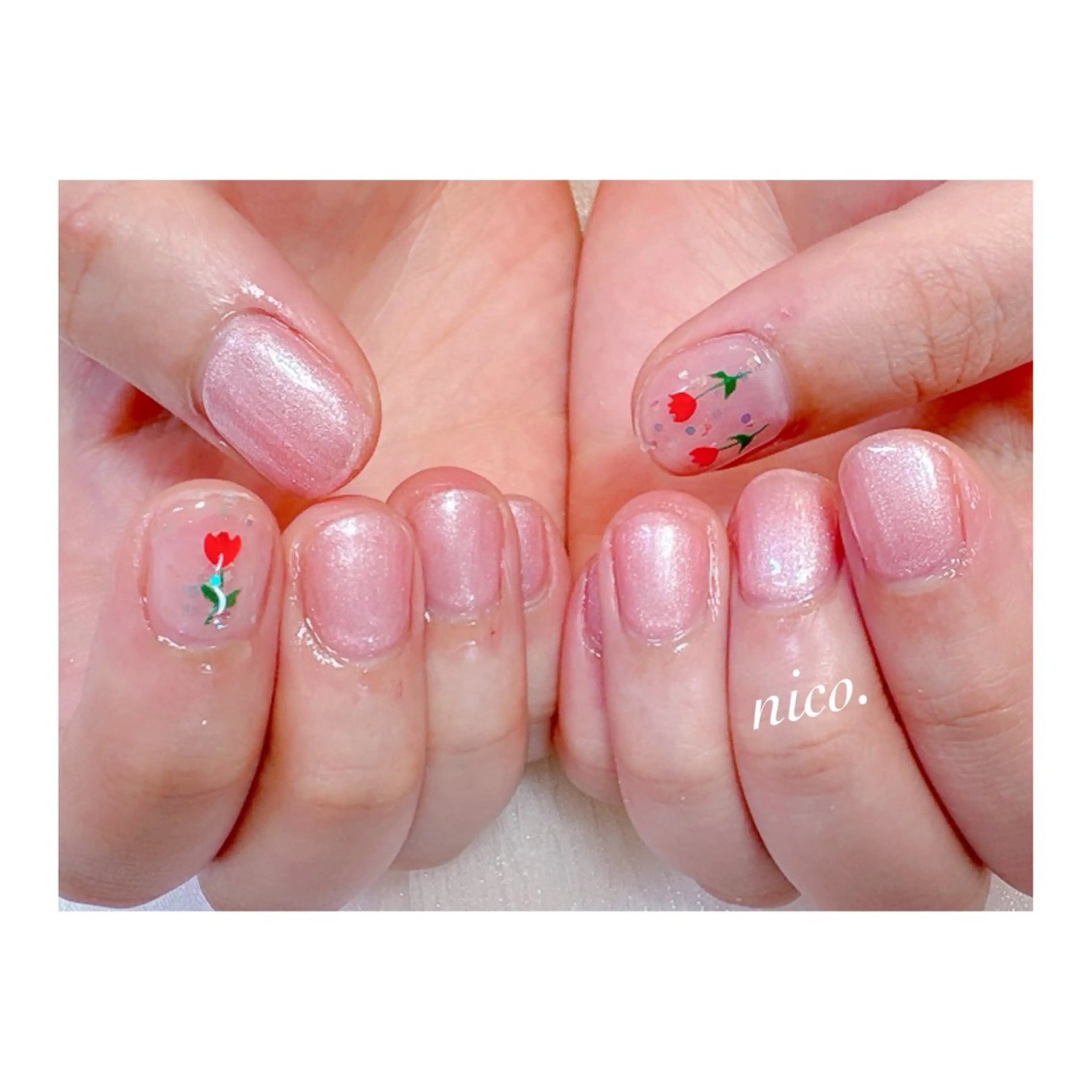 ネイル ハンドネイル フットネイル nailsalon nico.のネイルデザイン