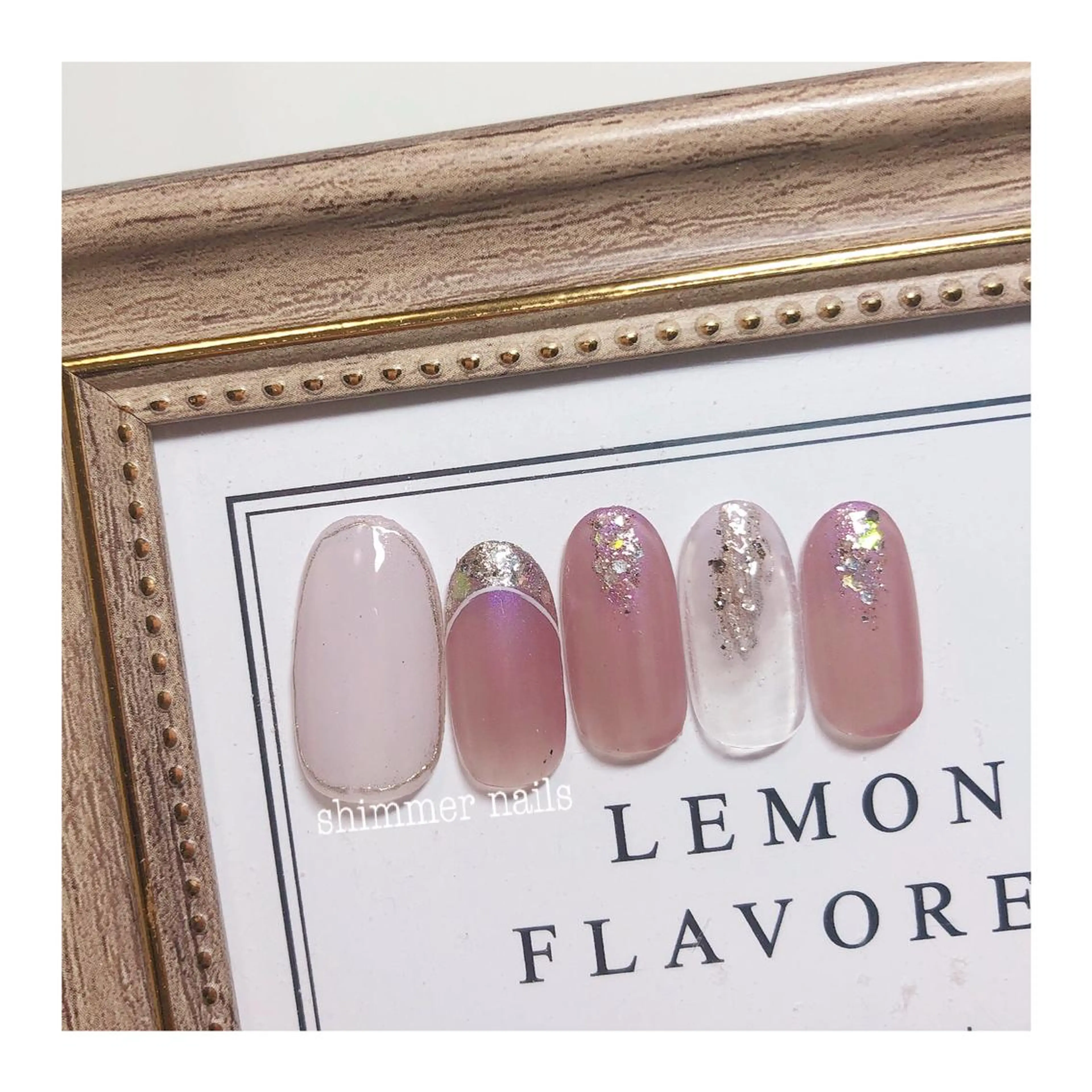 ネイル キラキラネイル shimmer nailsのネイルデザイン