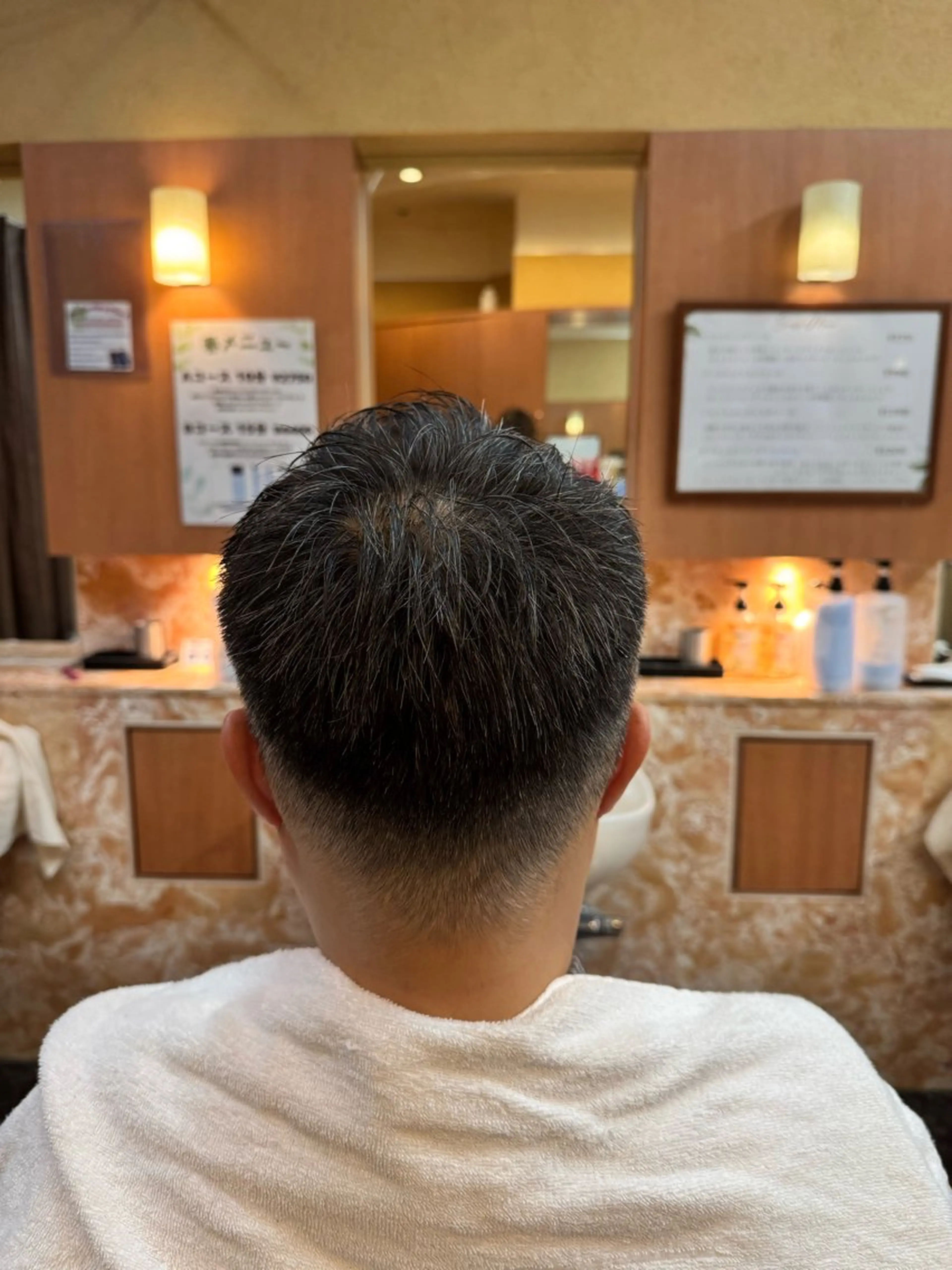 ショート メンズ Misaki Kuradomeのヘアスタイル