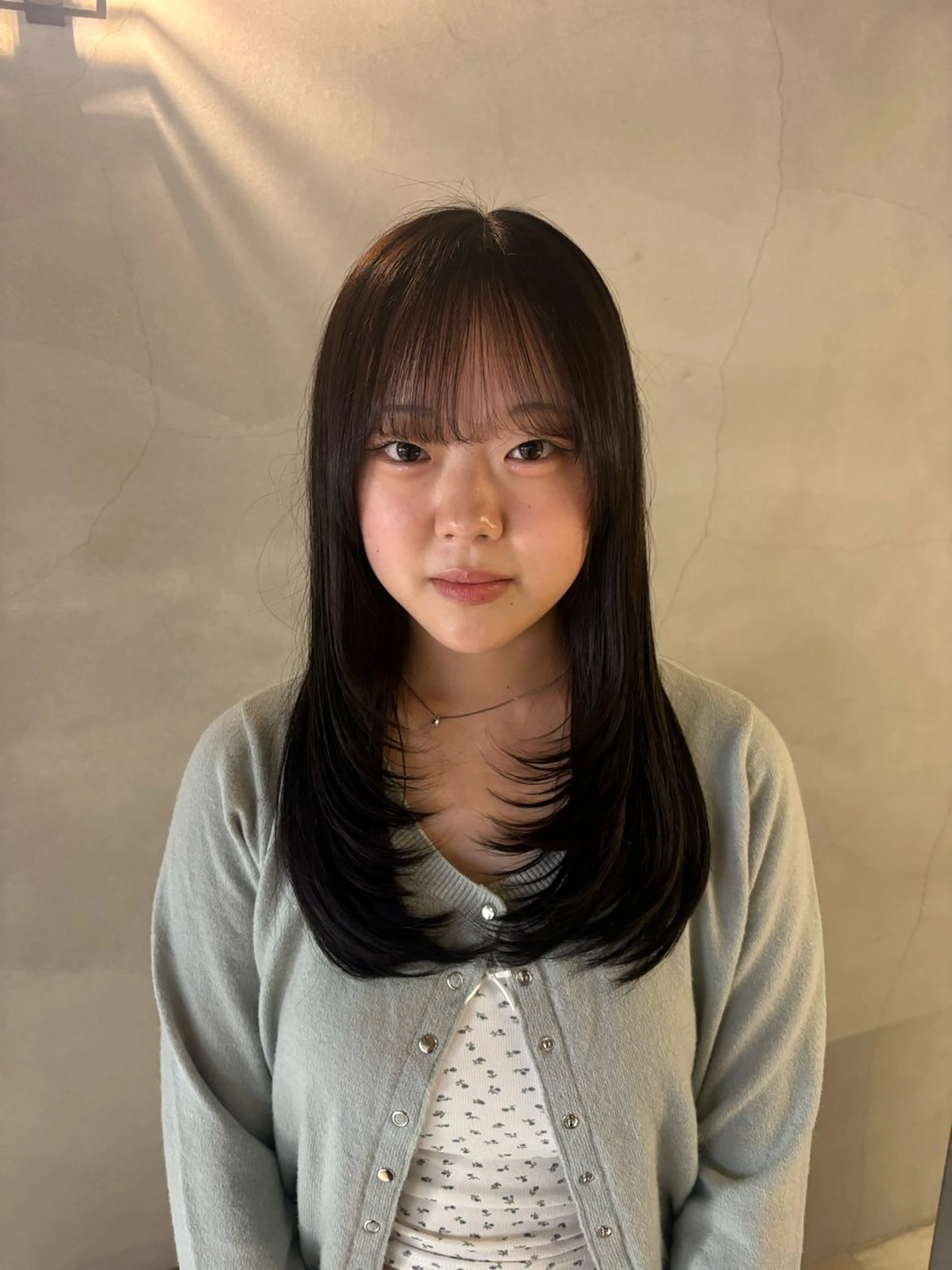 ロング 纐纈 釉羽のヘアスタイル
